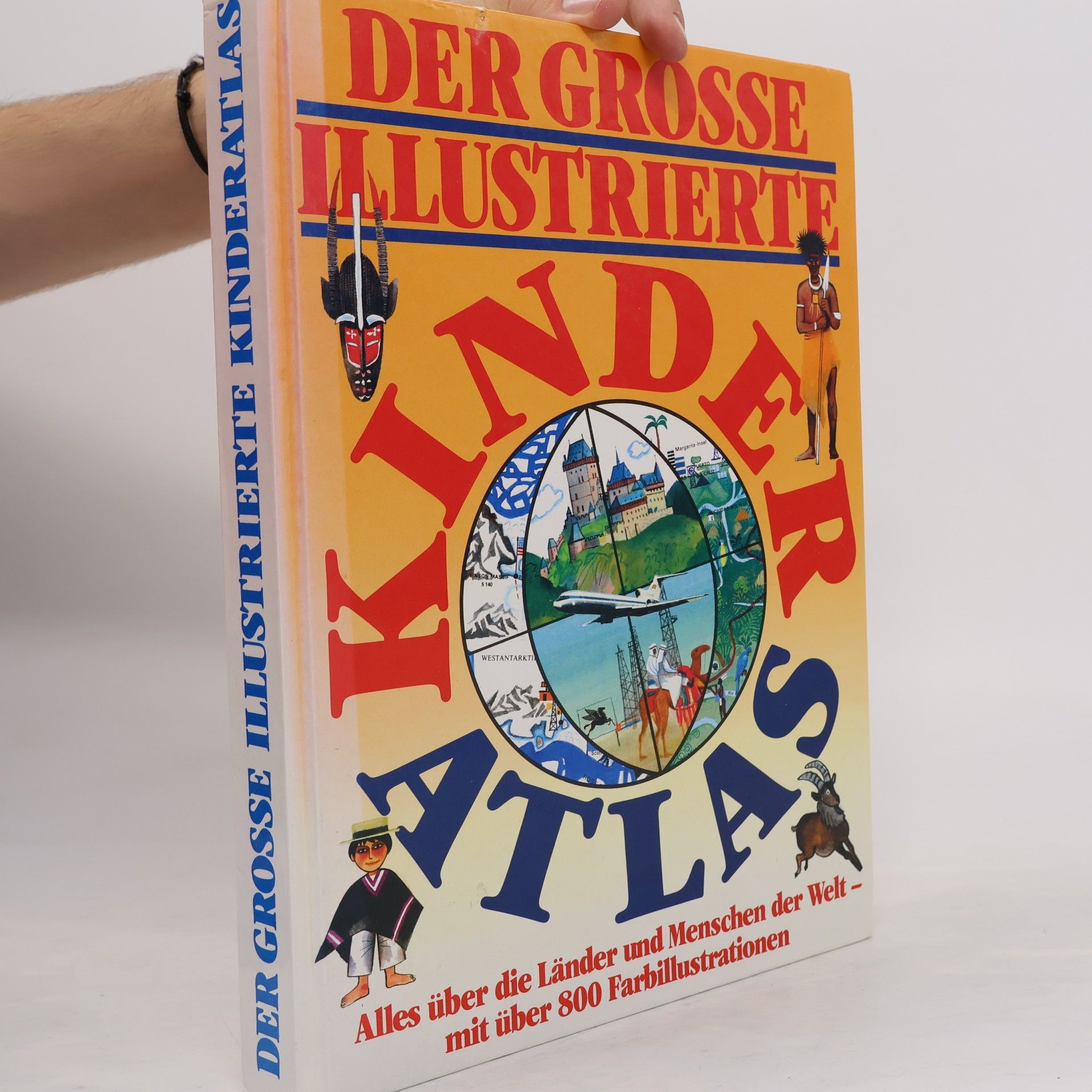 Blanka Křiklánová Der große illustrierte Kinderatlas