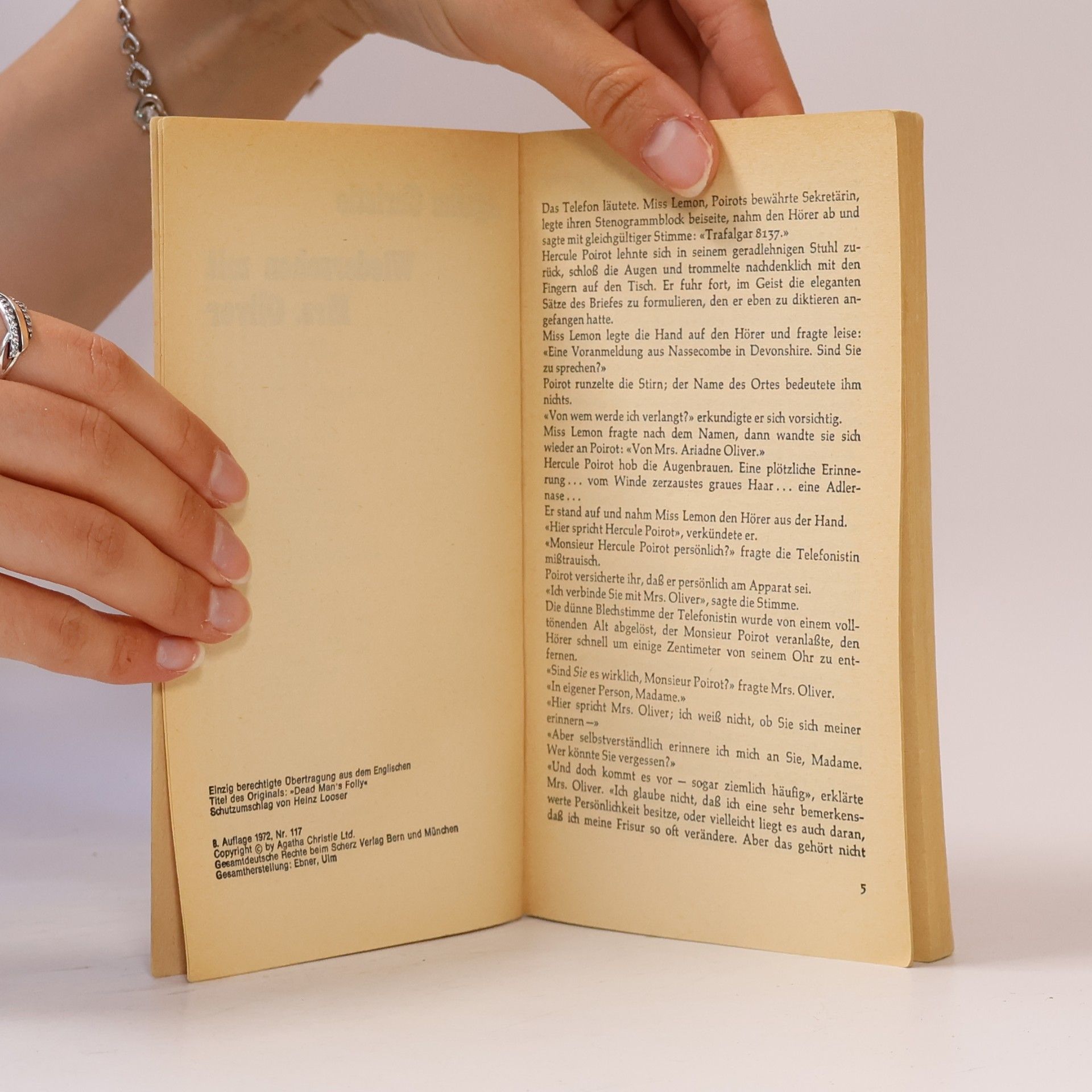 Agatha Christie Wiedersehen mit Mrs. Oliver