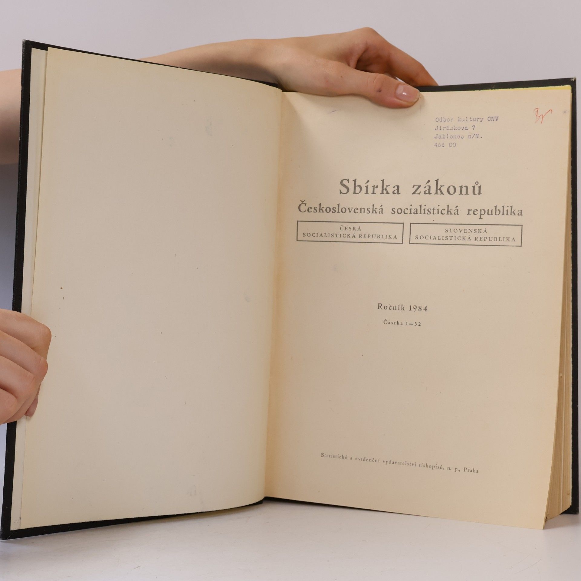 Autores varios Sbírka zákonů Československé socialistické republiky 1-32