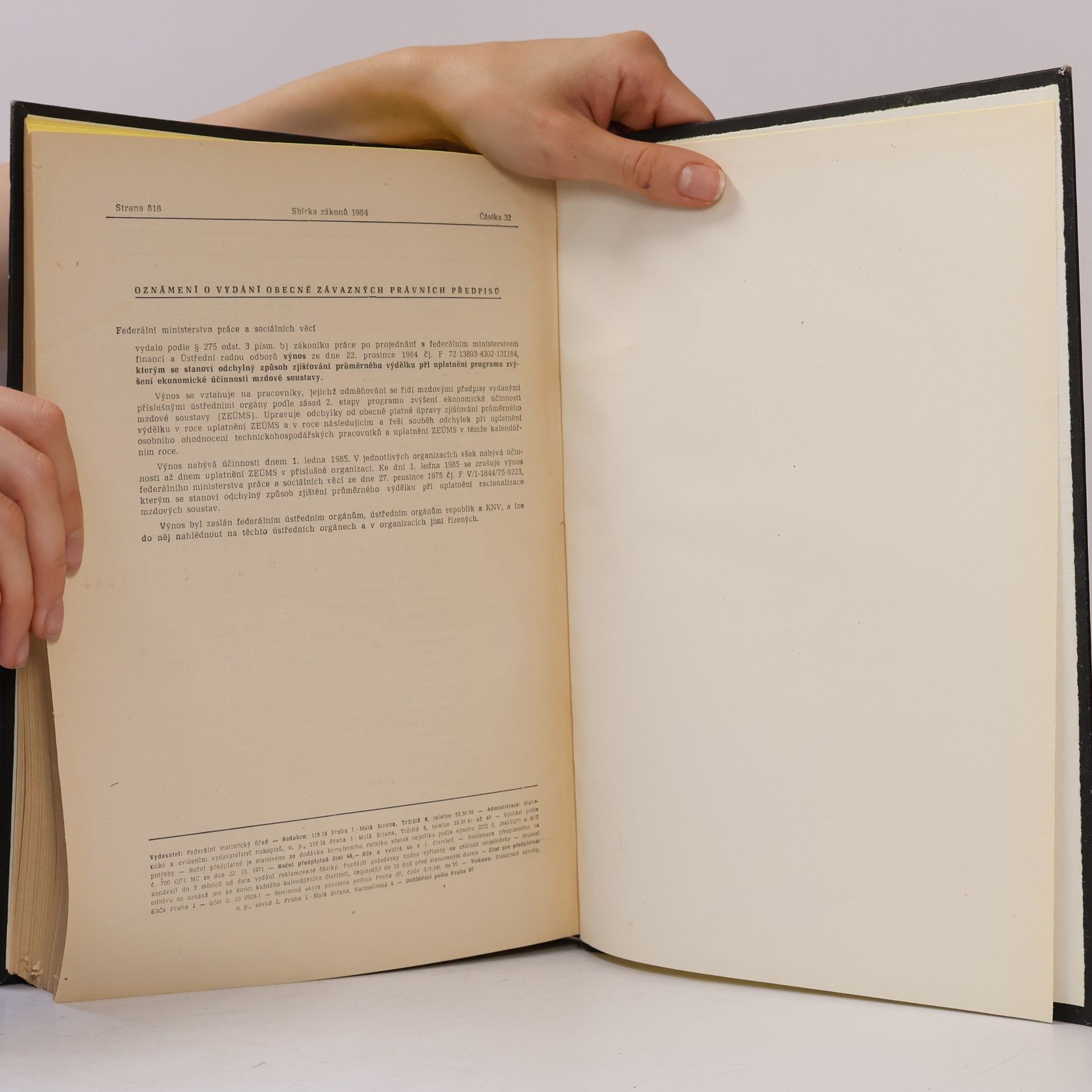 Autores varios Sbírka zákonů Československé socialistické republiky 1-32