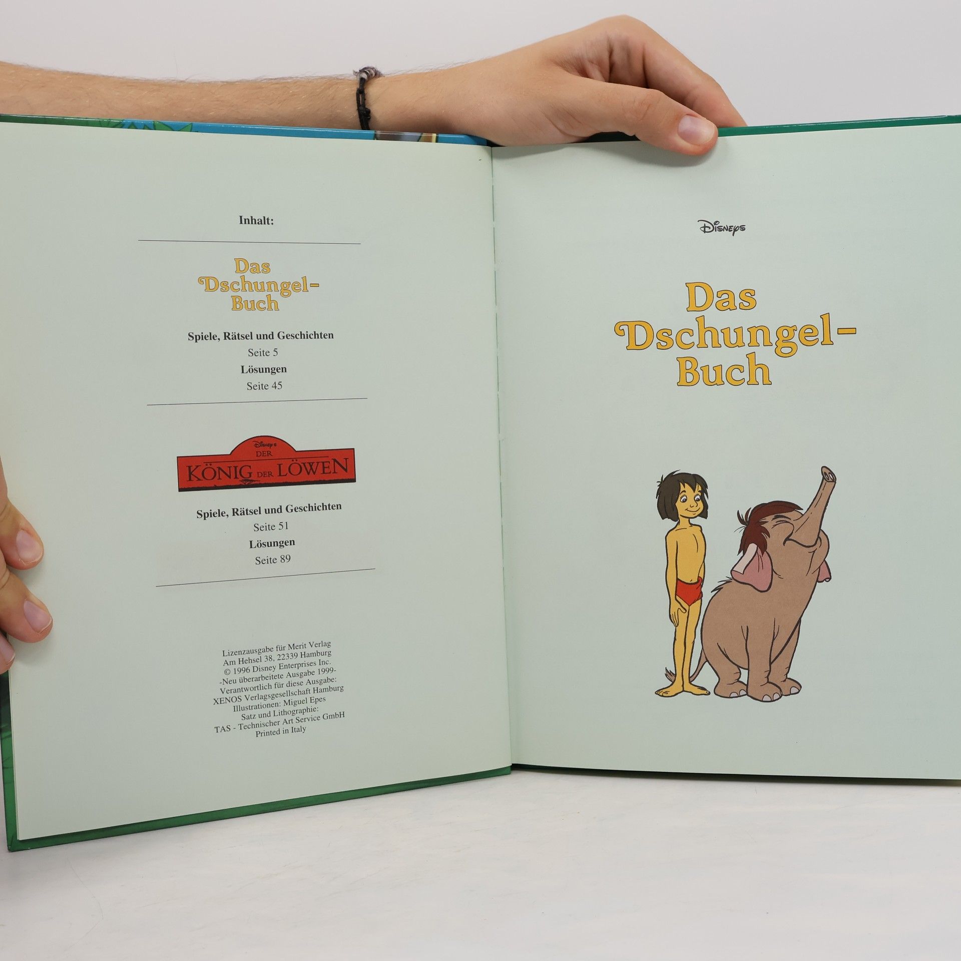 Autorenkollektiv Disney Stars. Spiele, Rätsel und Geschichten. Das Dschungel-Buch. Der König der Loẅen.