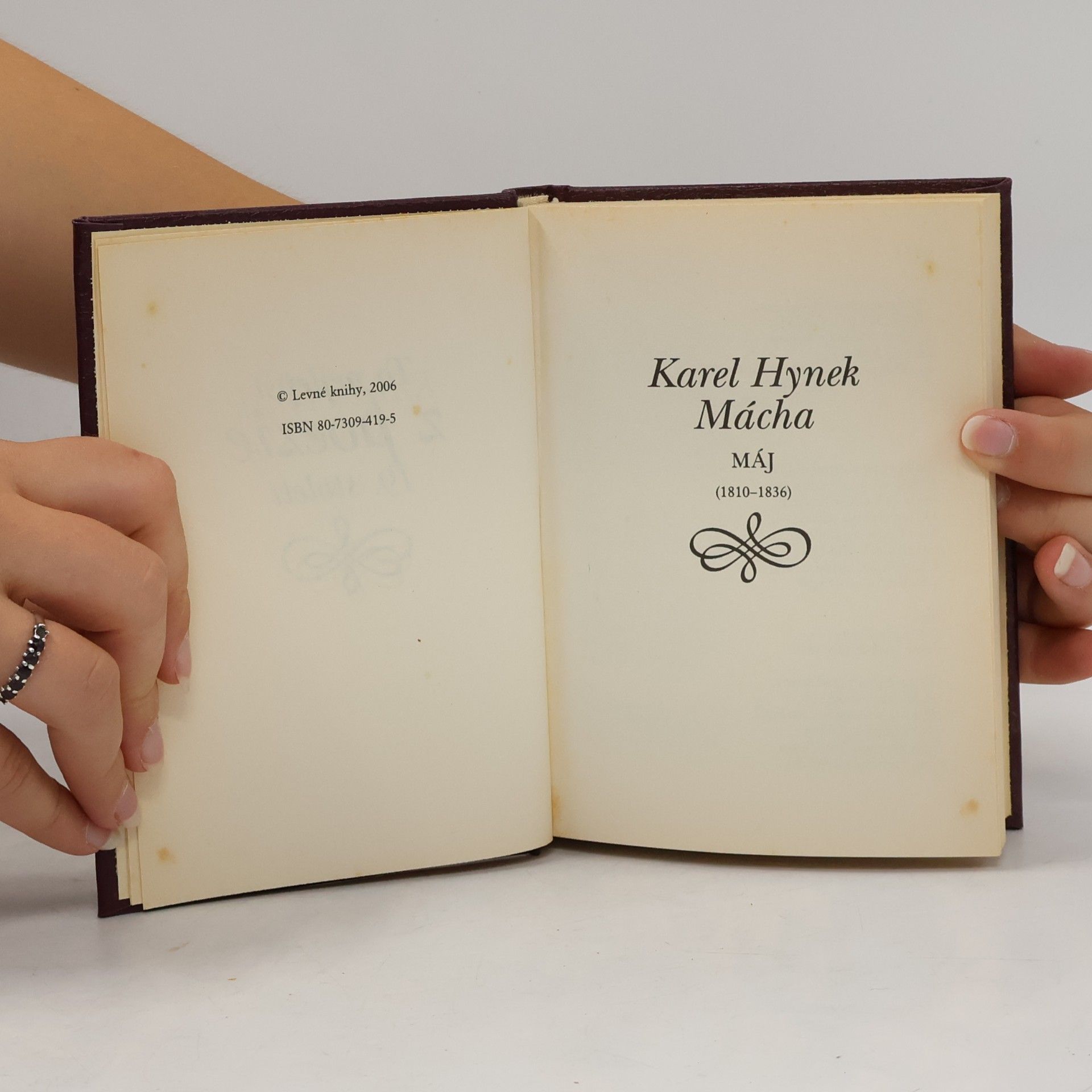 Karel Hynek Mácha Máj. Kytice
