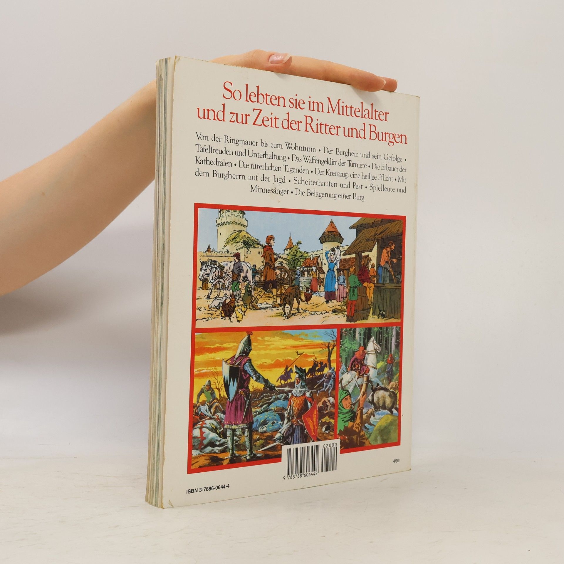 Philippe Brochard So lebten sie im Mittelalter und zur Zeit der Ritter und Burgen