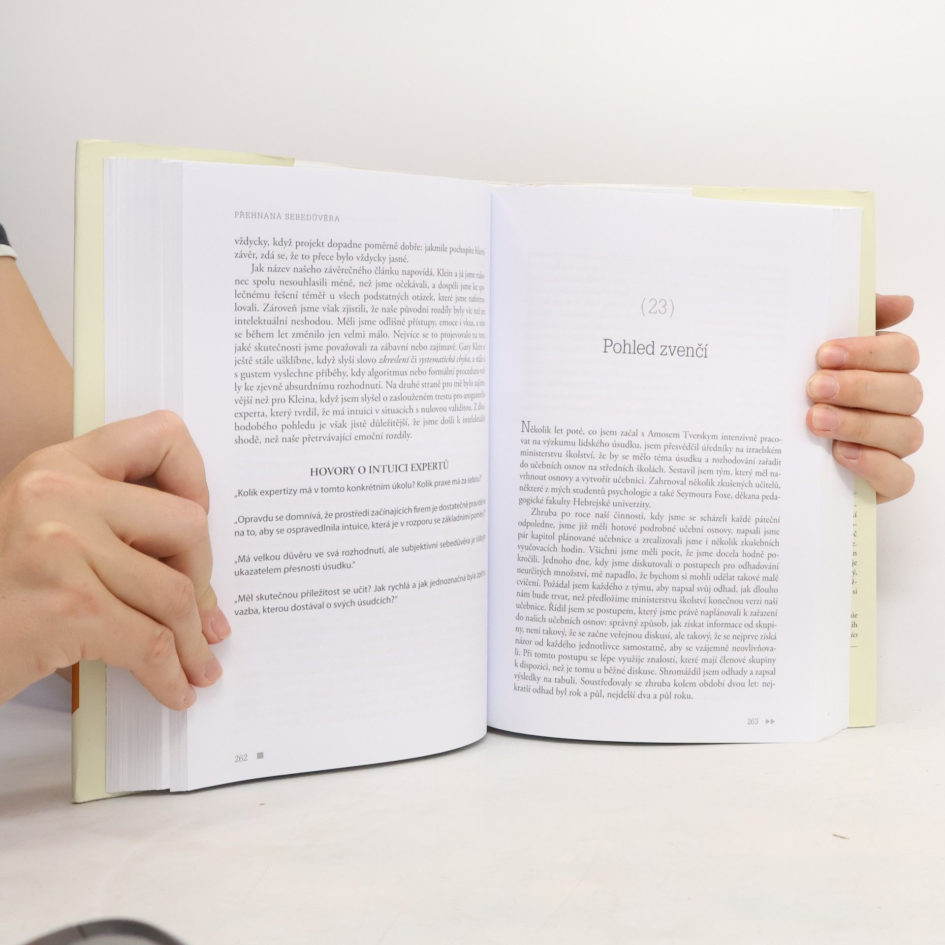 Daniel Kahneman Myšlení: Rychlé a pomalé