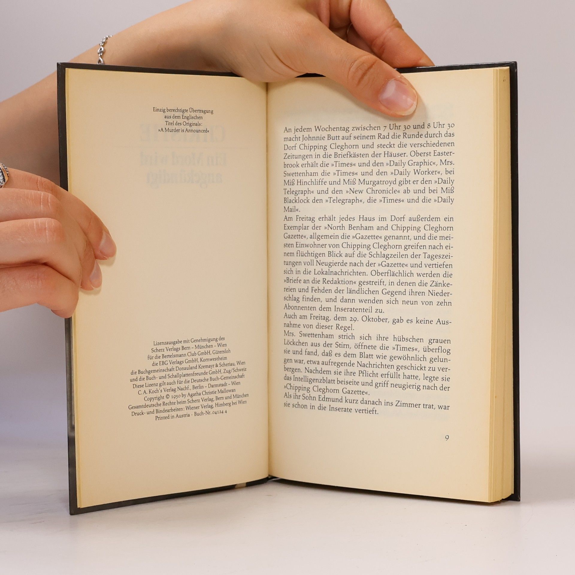Agatha Christie Ein Mord wird angekündigt