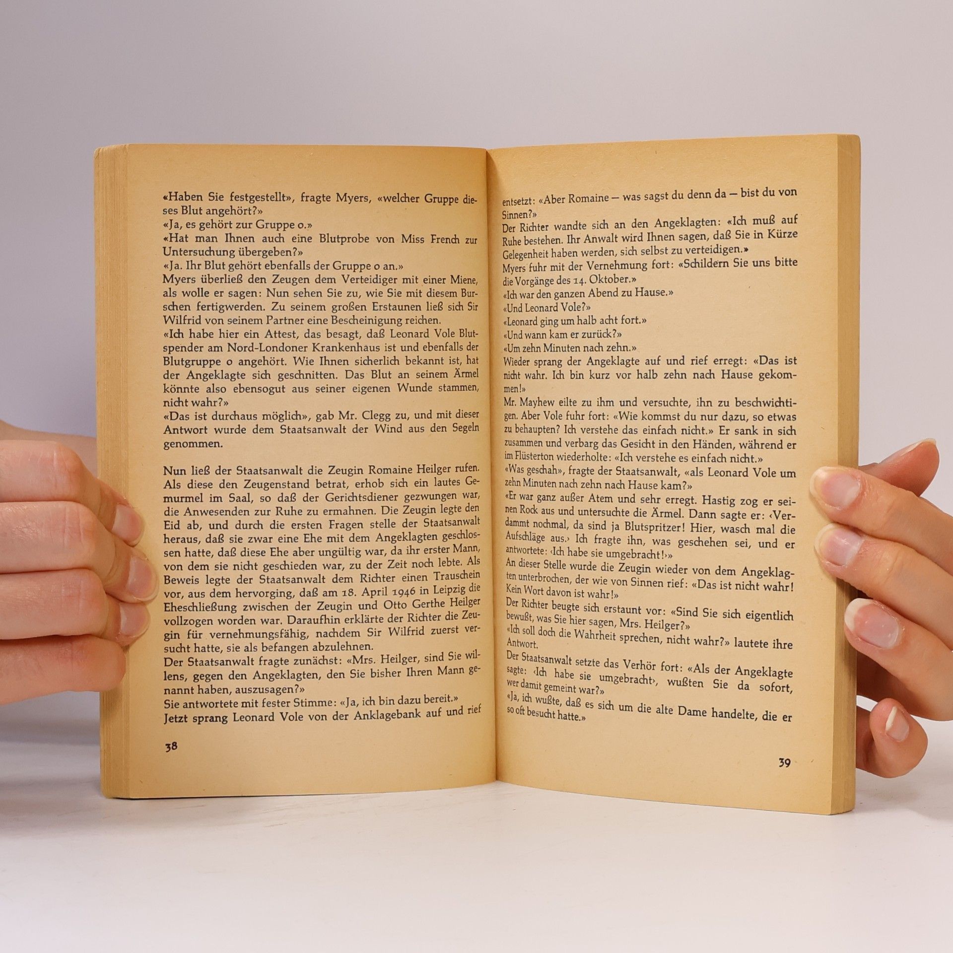 Agatha Christie Zeugin der Anklage. Der Prügelknabe
