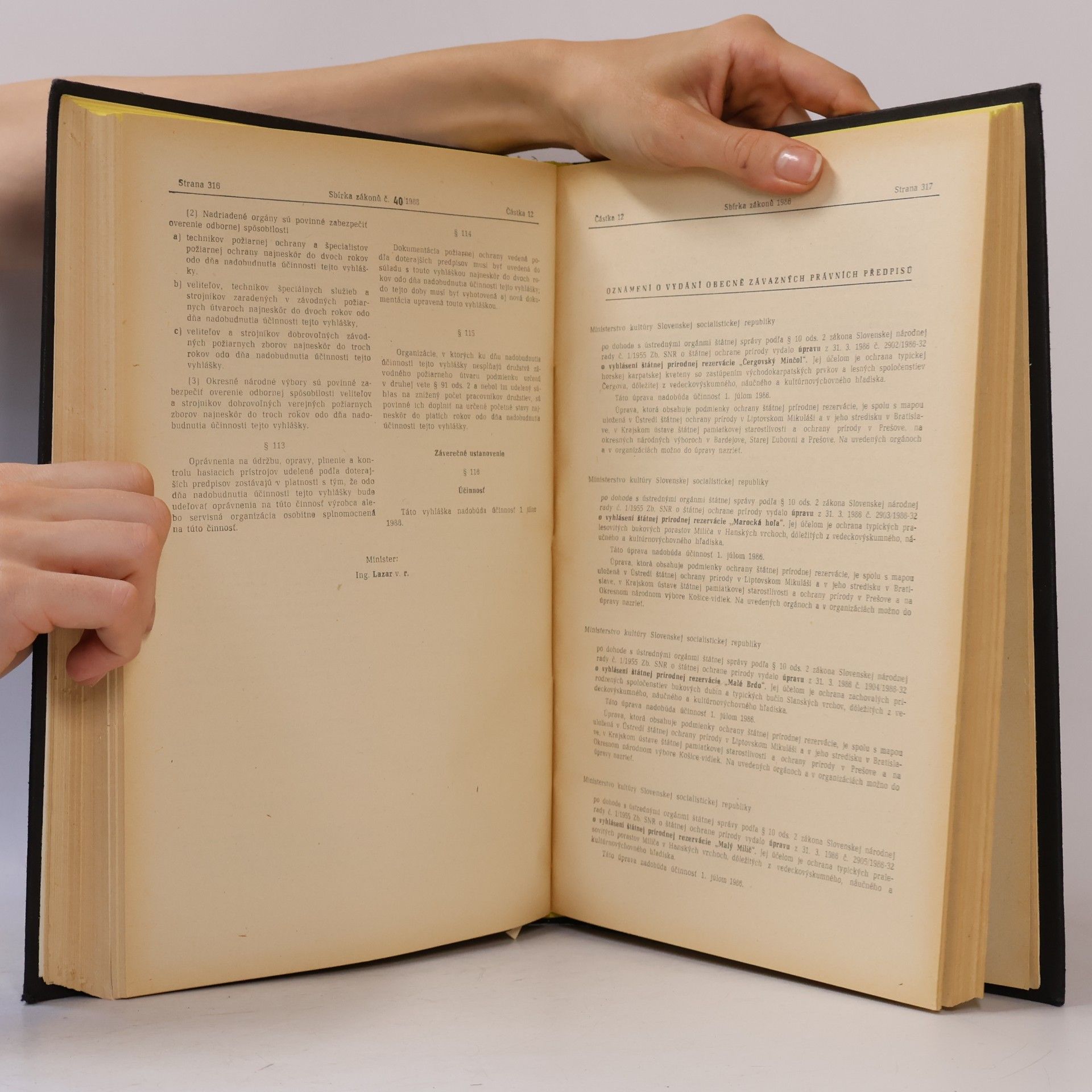 Kolektív autorov Sbírka zákonů. Československá socialistická republika 1-27/1986