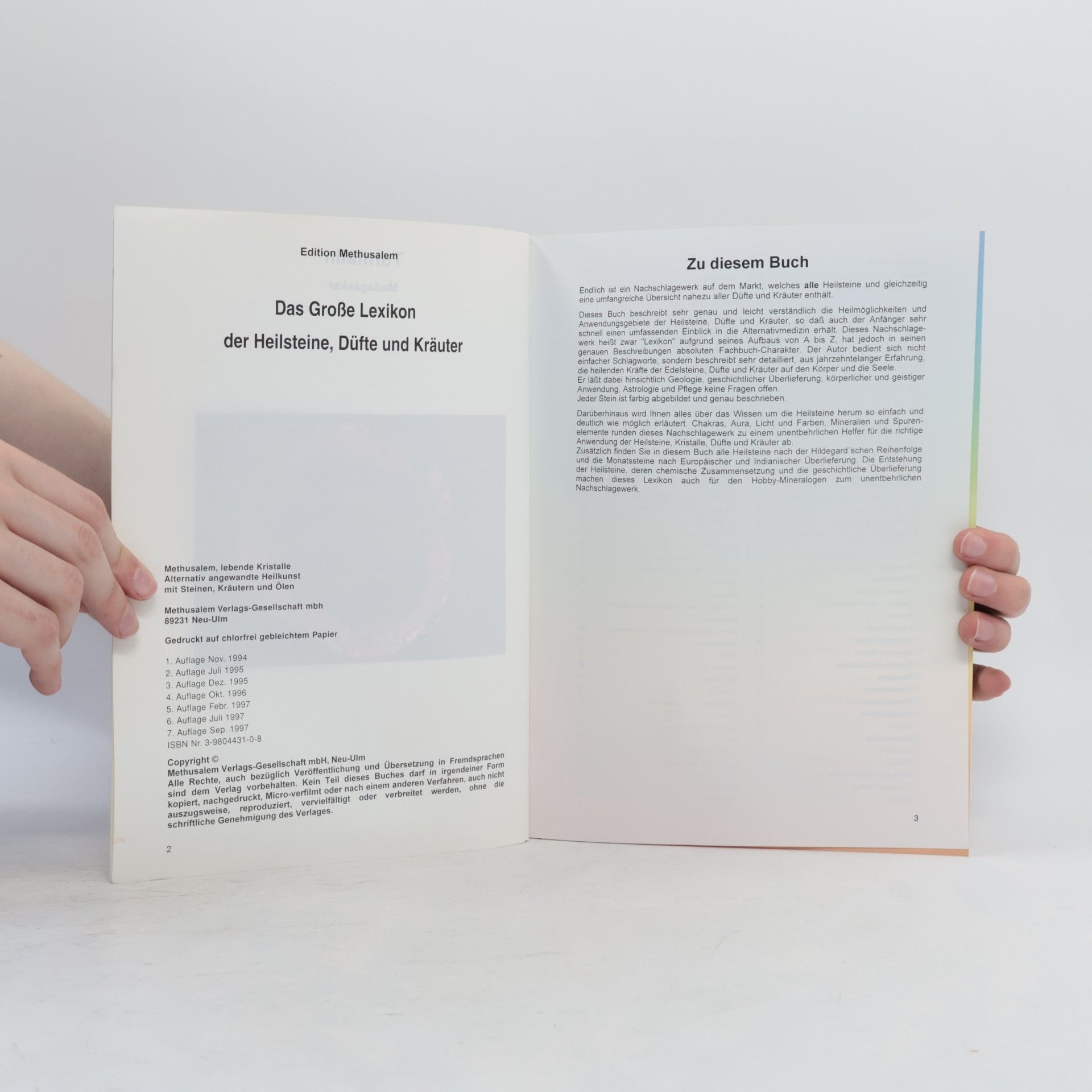 Autorenkollektiv Das Große Lexikon der Heilsteine, Düfte und Kräuter