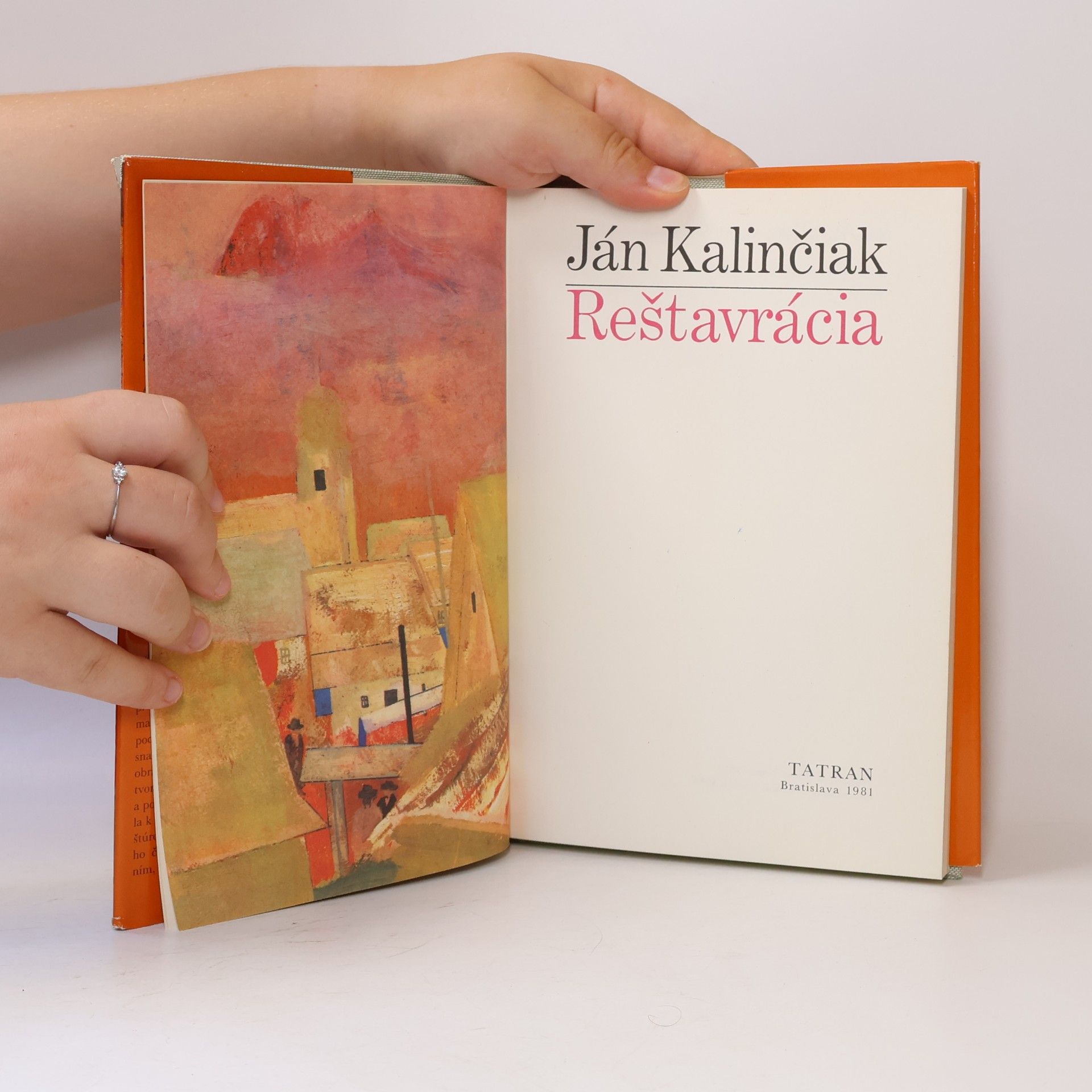 Ján Kalinčák Reštavrácia