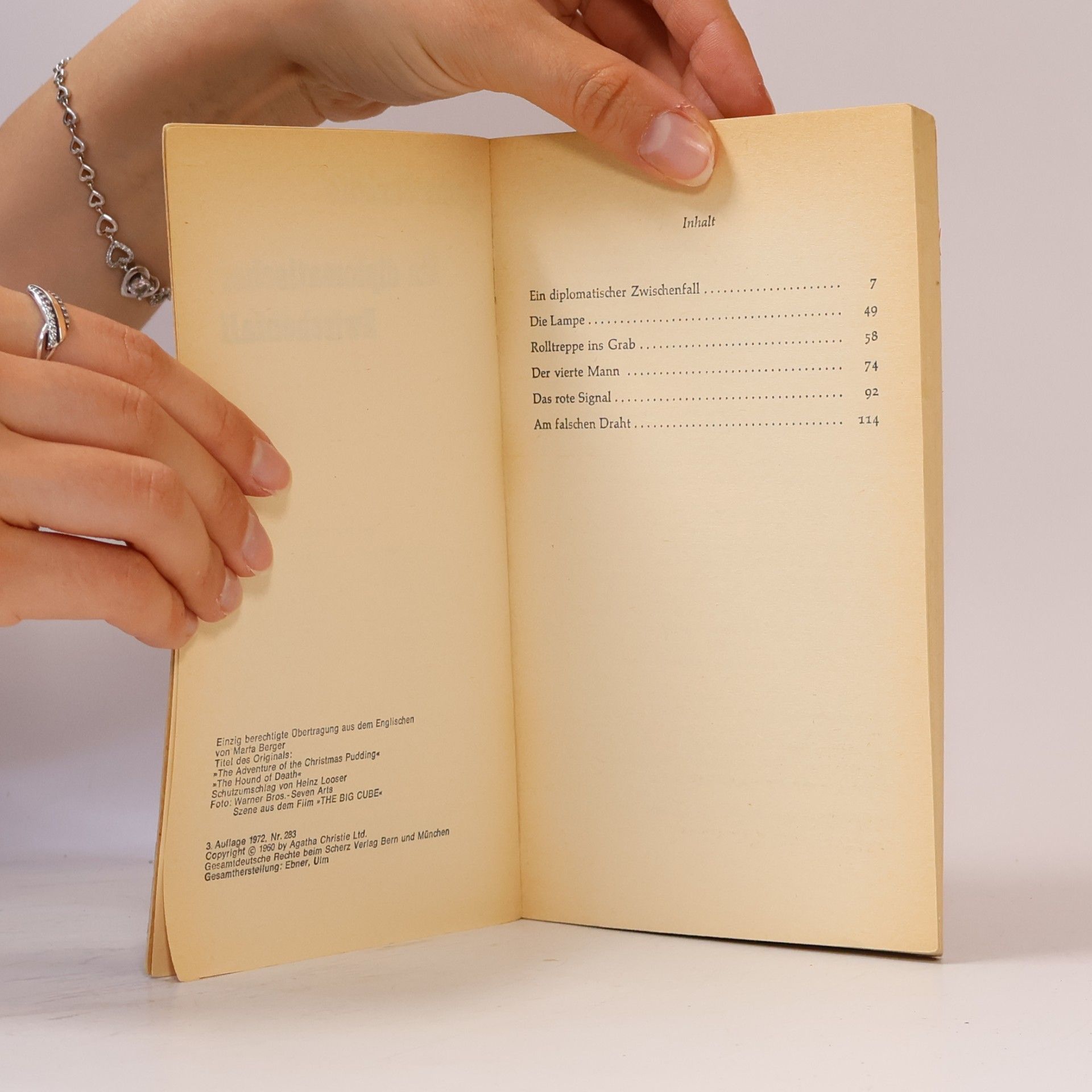 Agatha Christie Ein diplomatischer Zwischenfall