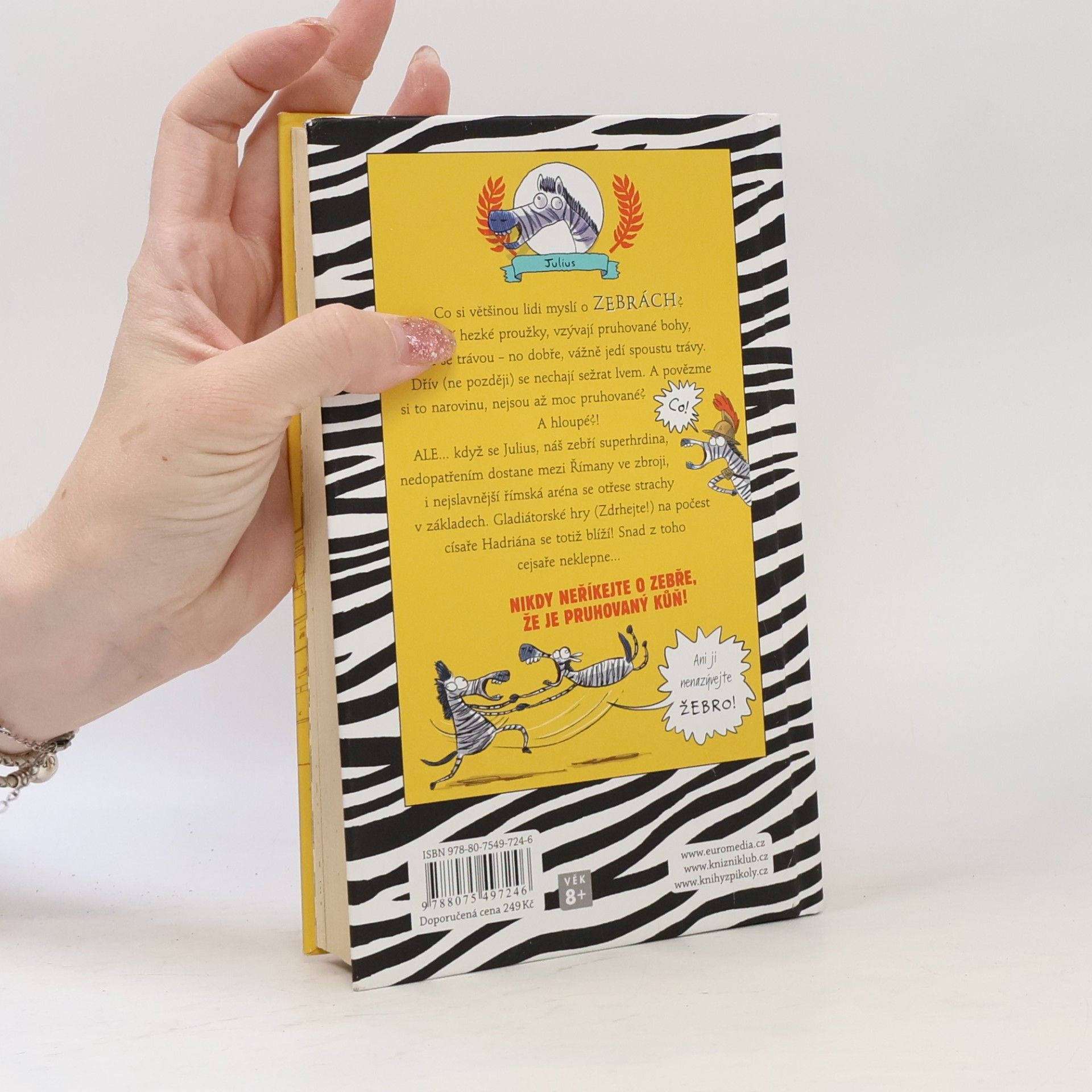 Gary Northfield Zebra Julius. Římani, třeste se!