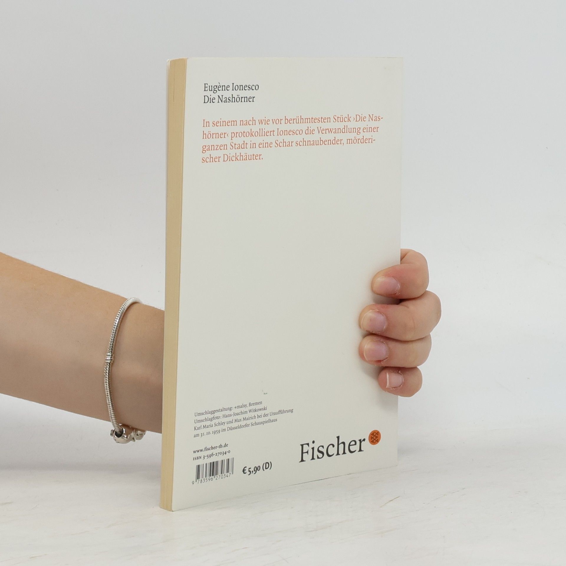 Eugéne Ionesco Die Nashörner