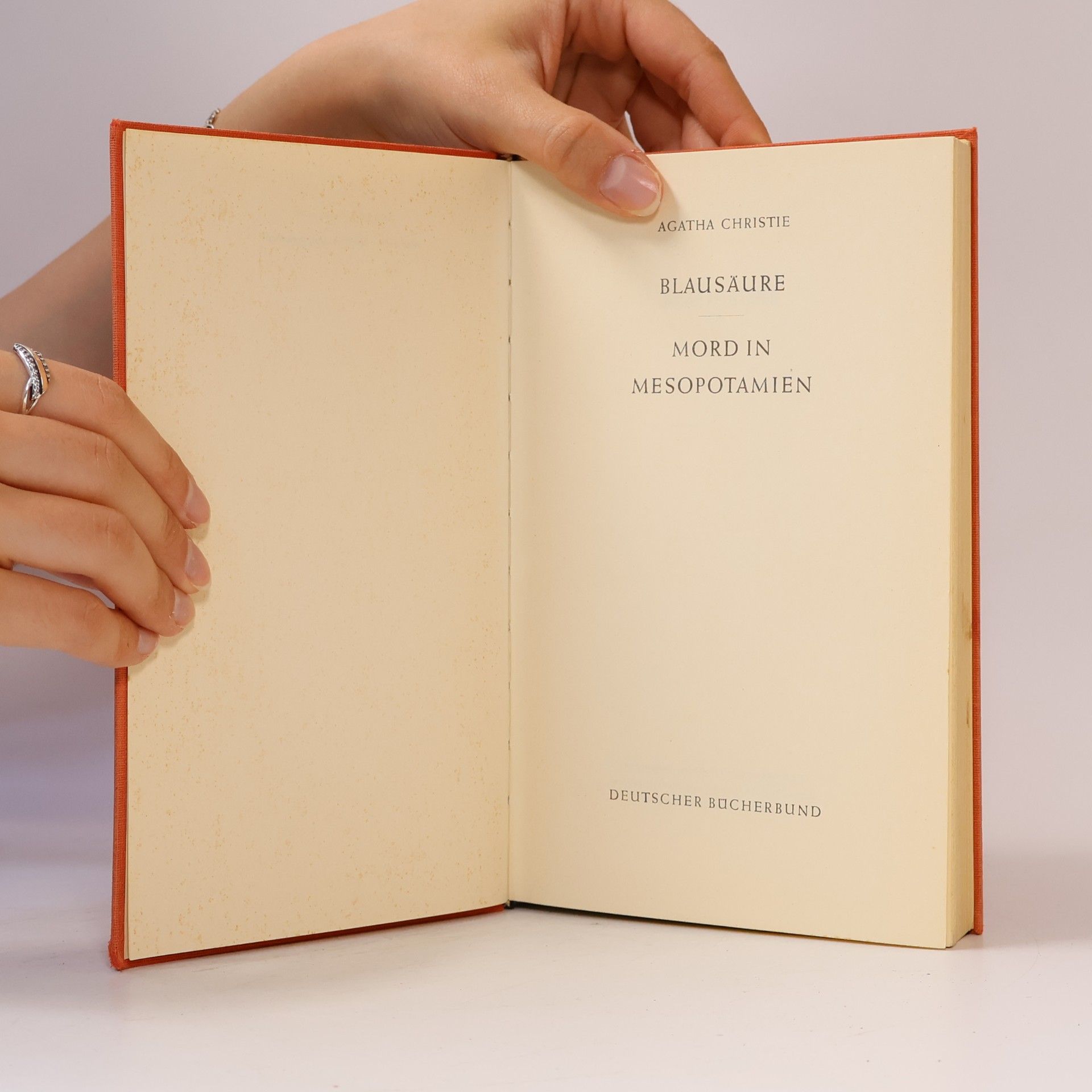 Agatha Christie Blausäure. Mord in Mesopotamien