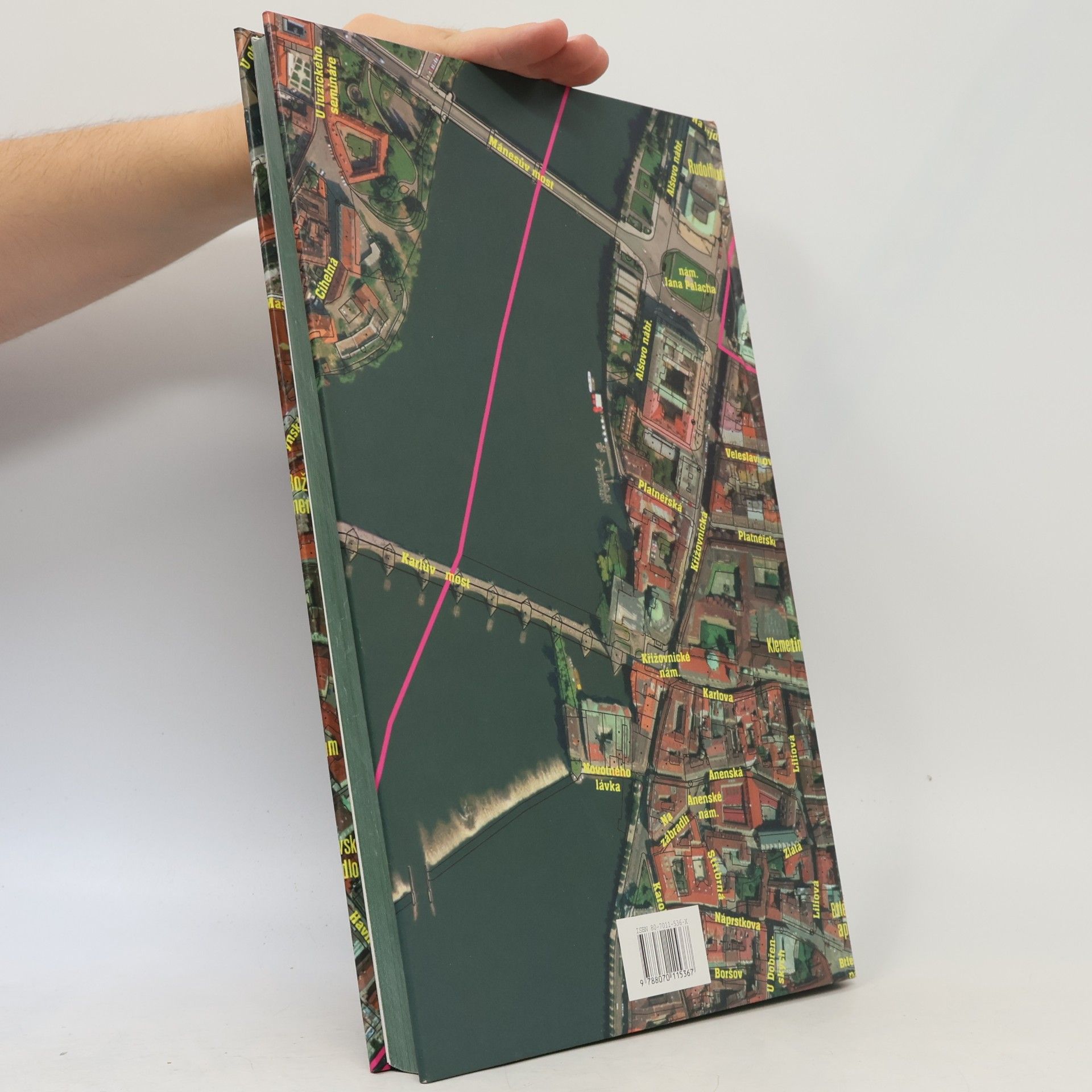 Jiří Čálek Praha. Atlas ortofotomap měřítko 1:6 000