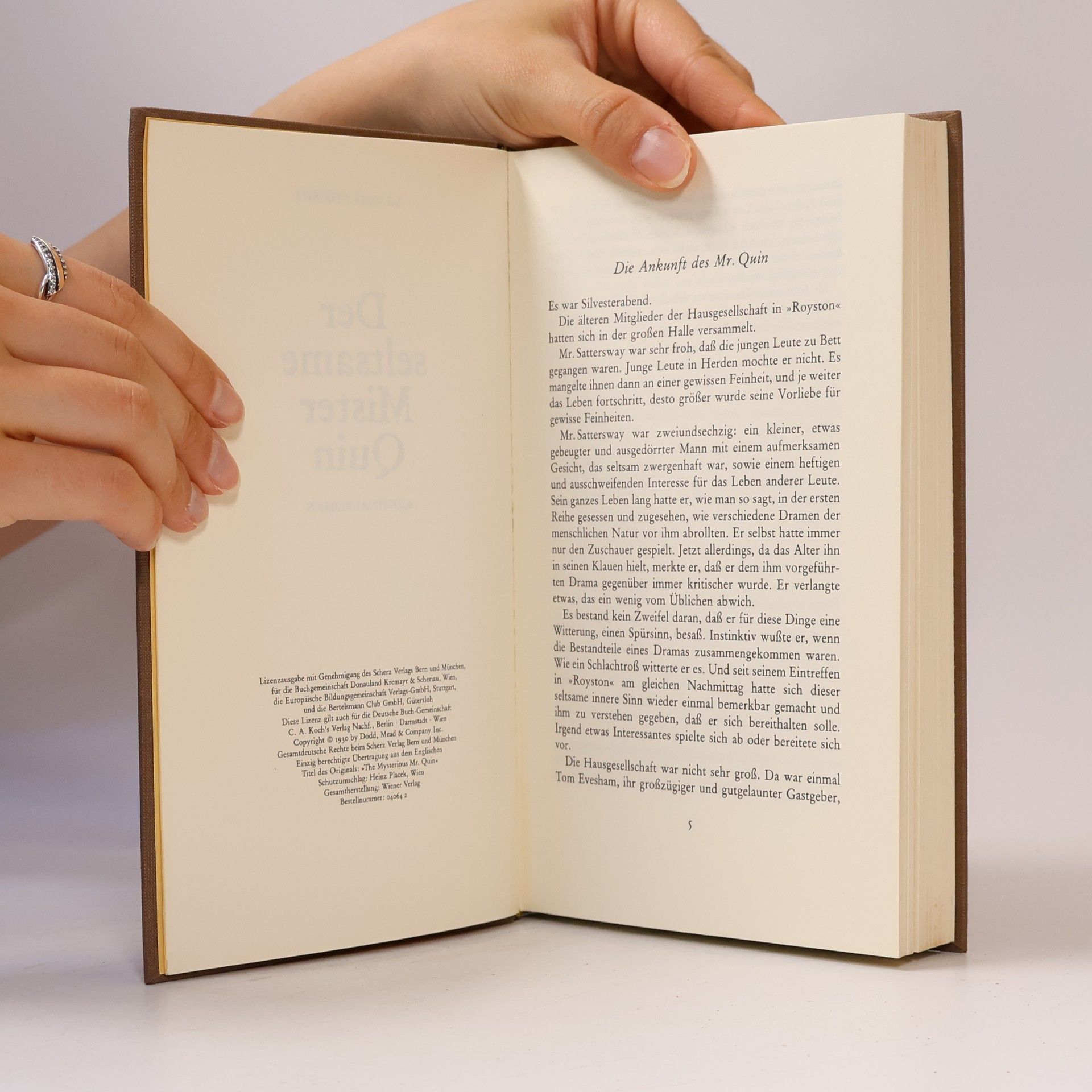 Agatha Christie Der seltsame Mister Quin