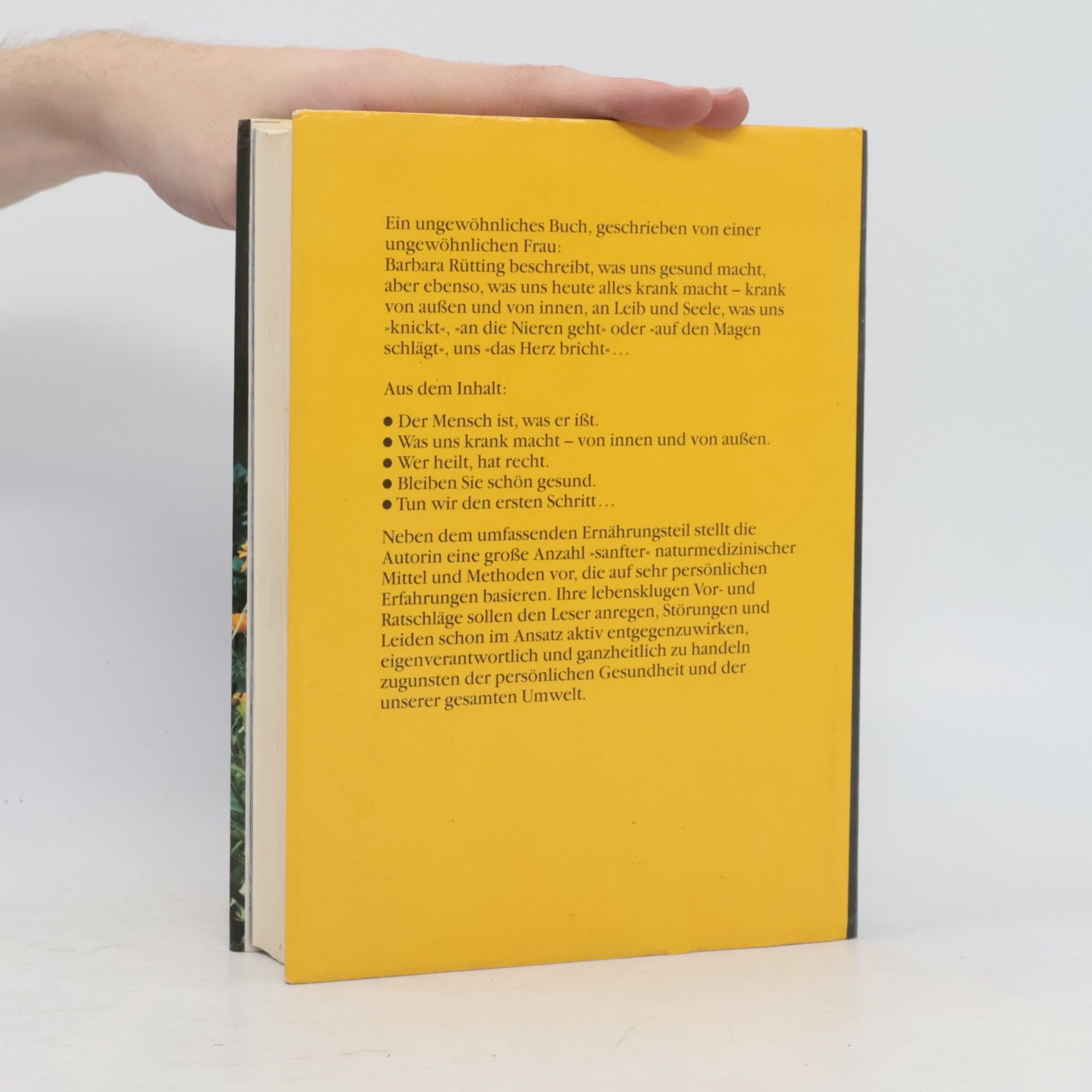 Barbara Rütting Mein Gesundheitsbuch