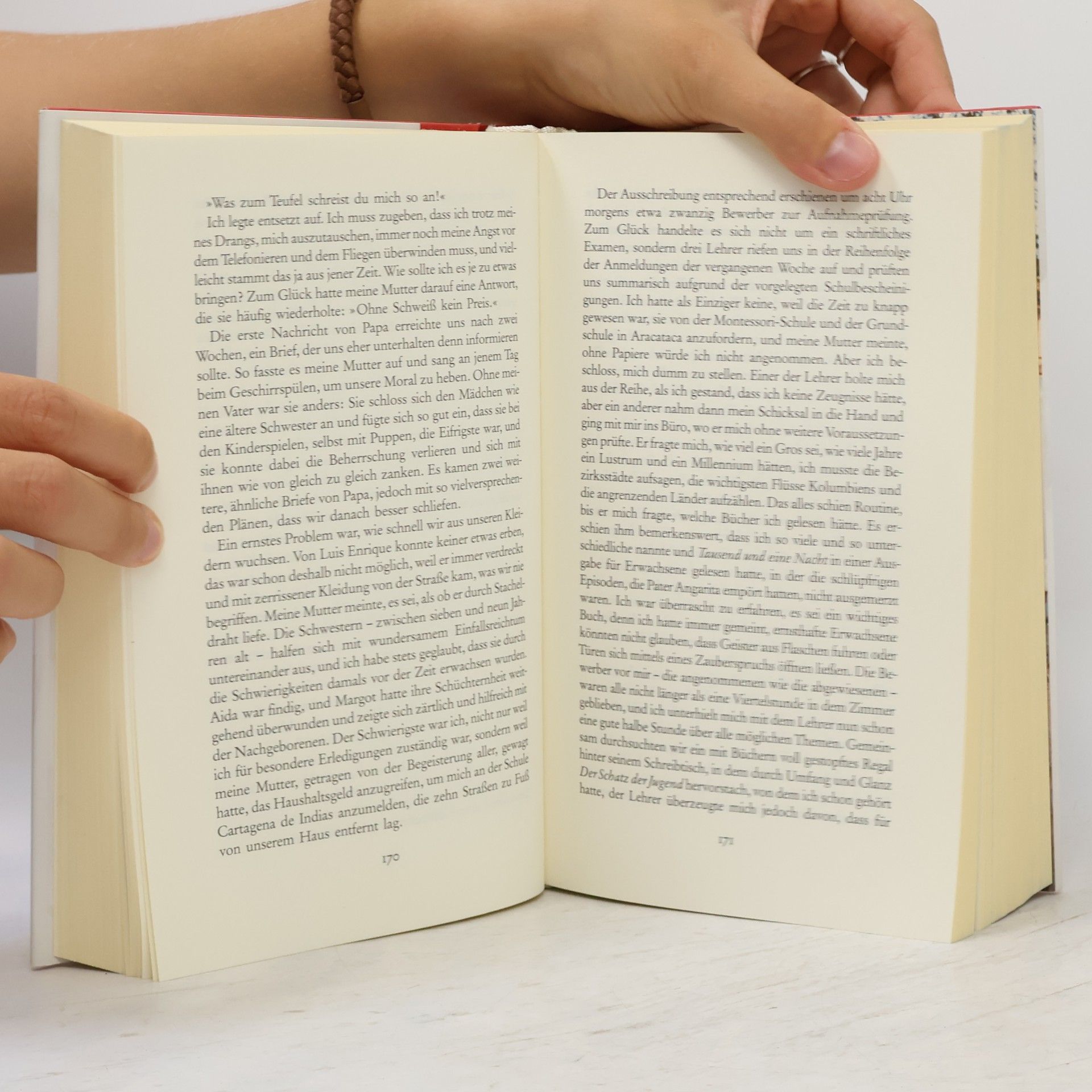 Gabriel García Márquez Leben, um davon zu erzählen
