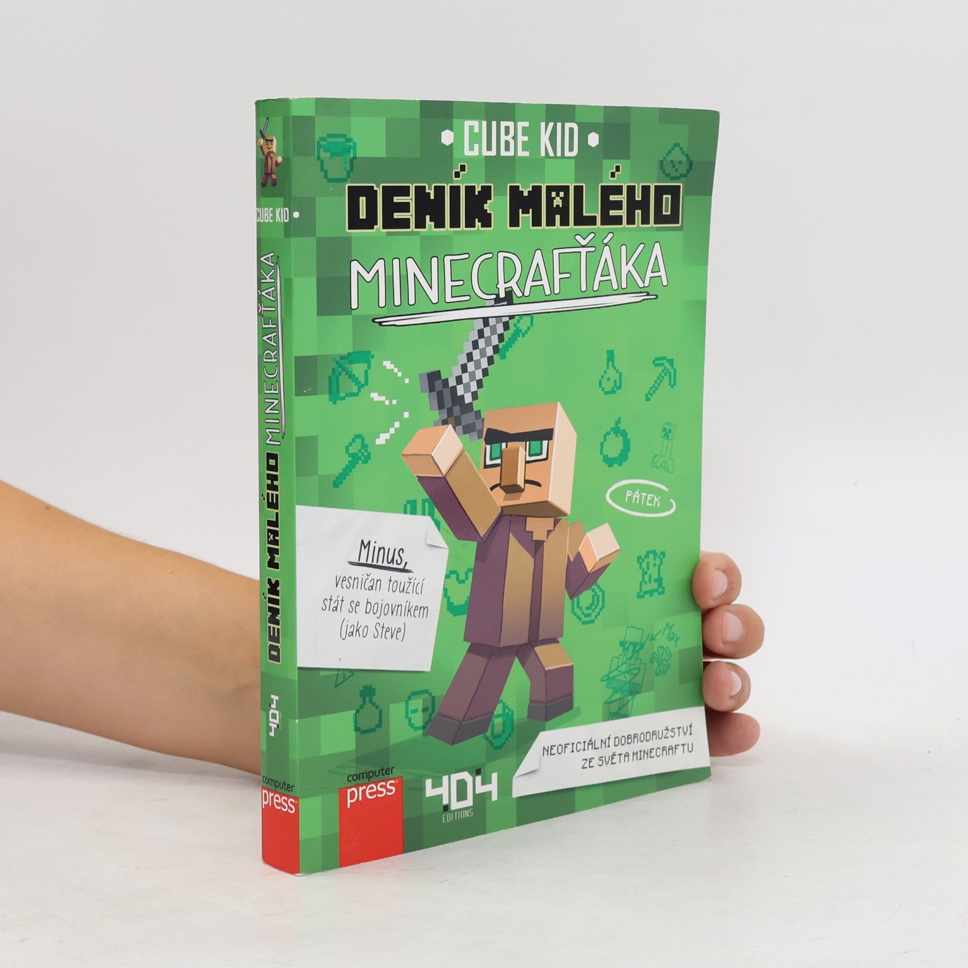 Cube Kid Deník malého Minecrafťáka