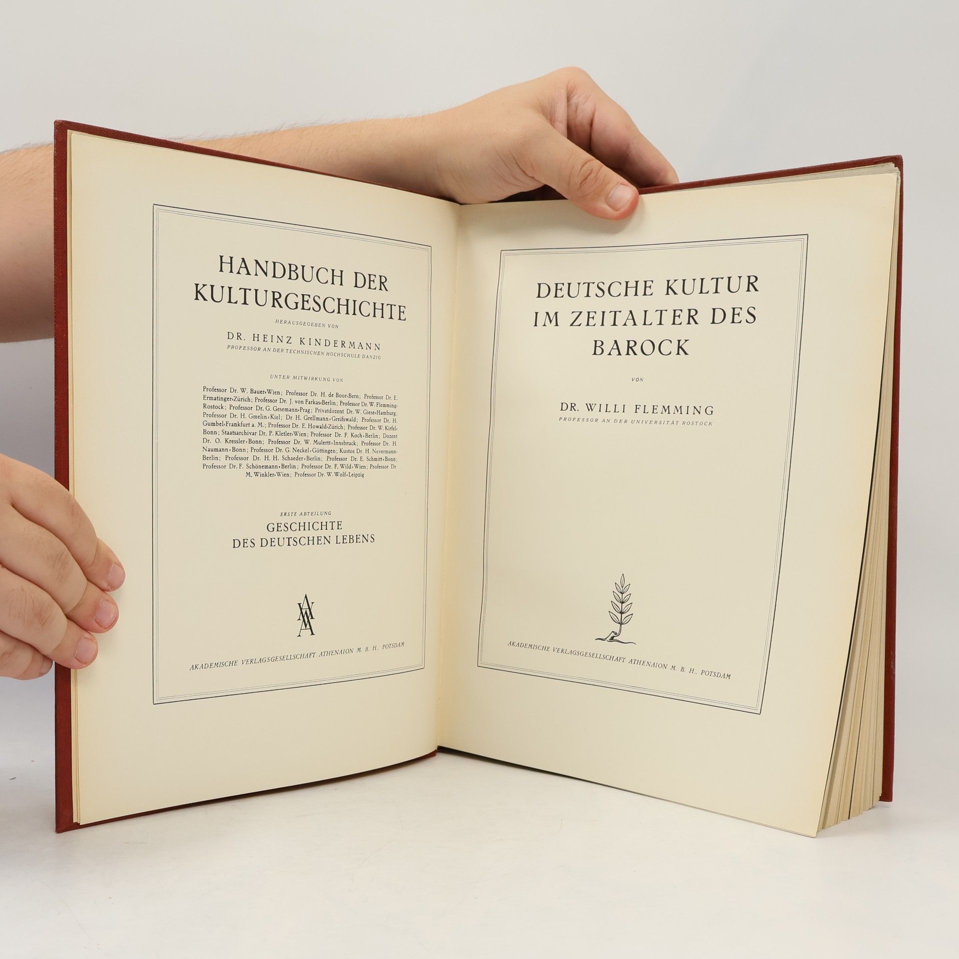 Heinz Kindermann Deutsche Kultur im Zeitalter des Barock
