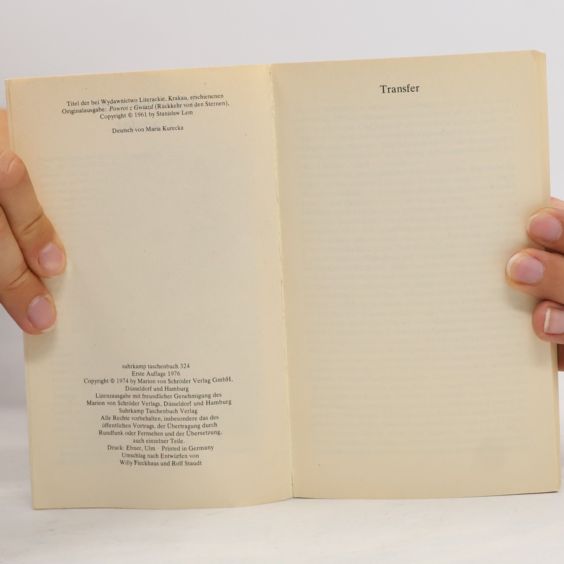 Stanisław Lem Transfer