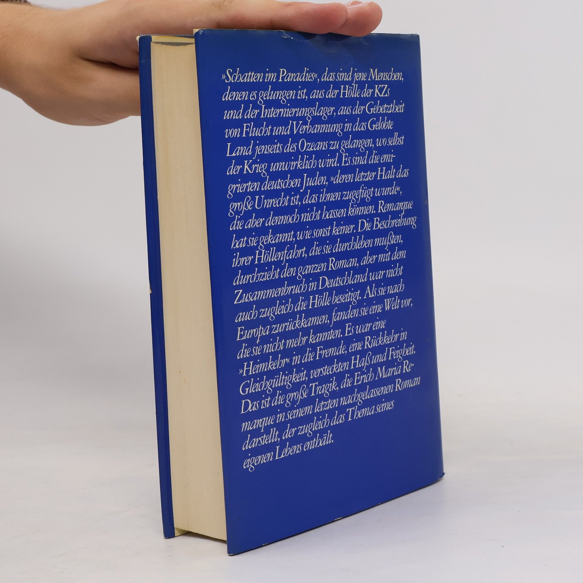 Erich Maria Remarque Schatten im Paradies
