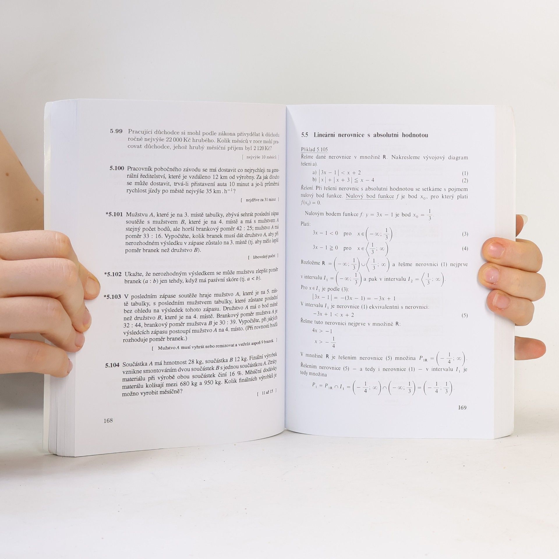 František Jirásek Sbírka úloh z matematiky pro SOŠ a pro studijní obory SOU. 1. část