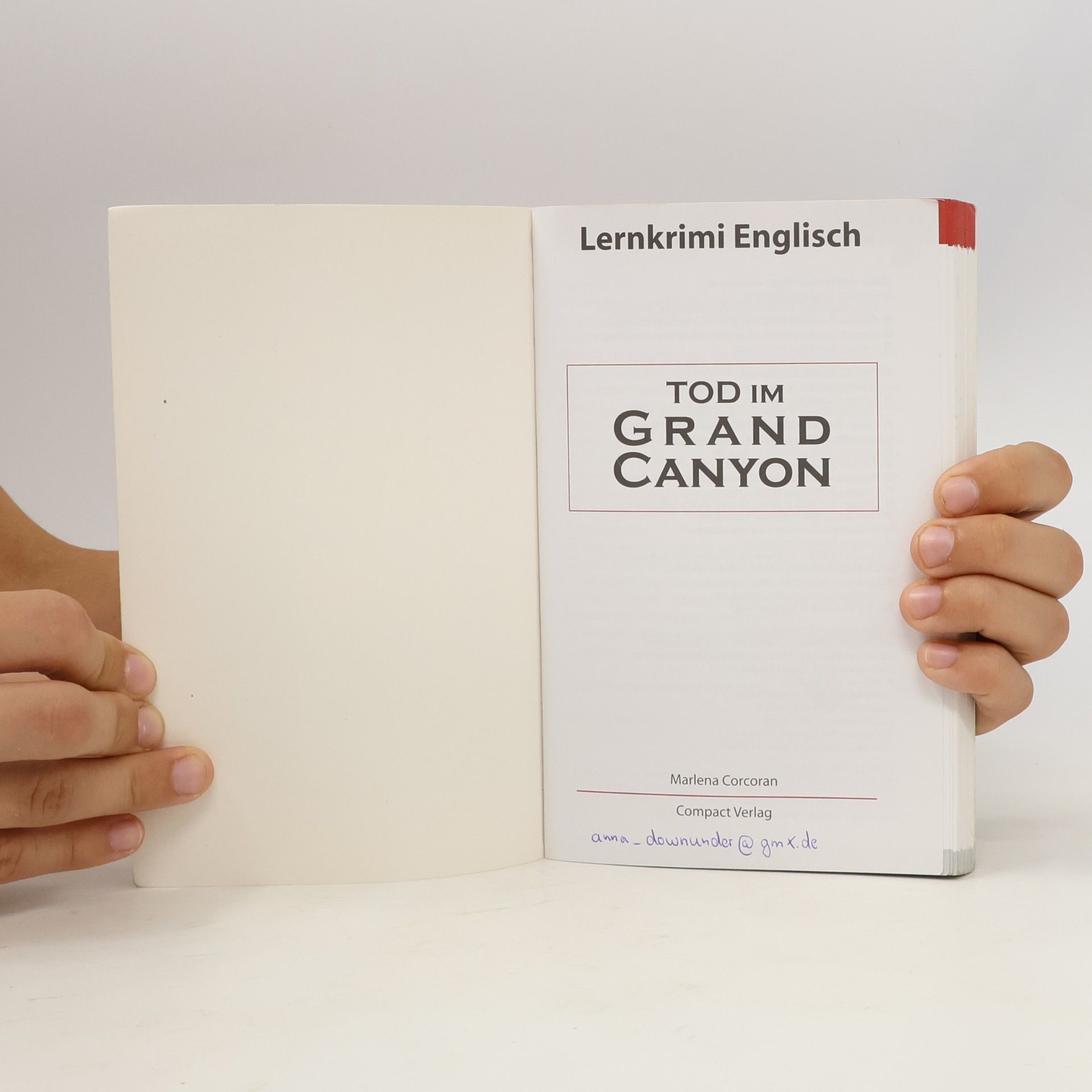 Christina Huber Lernkrimi Englisch: Tod im Grand Canyon