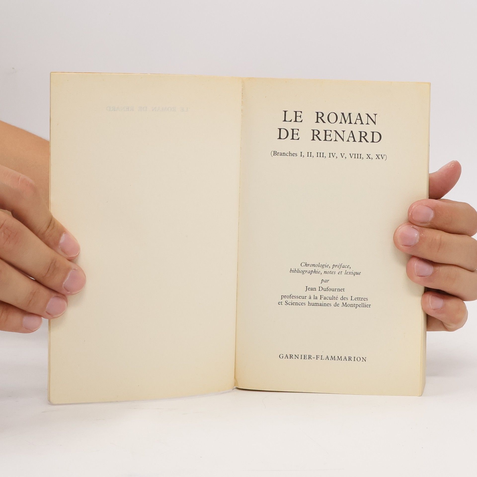 Autorenkollektiv Le Roman de Renart