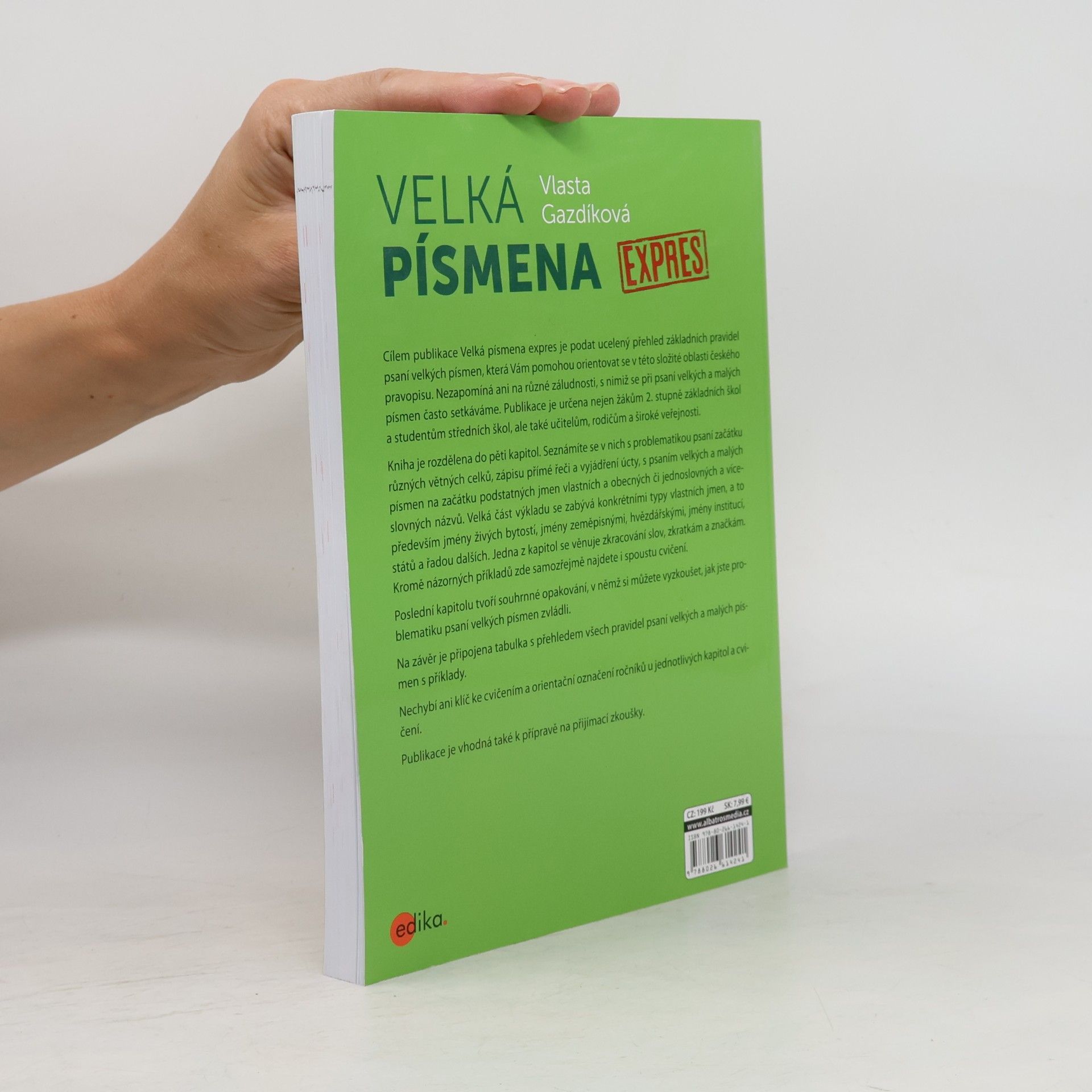 Vlasta Gazdíková Velká písmena expres