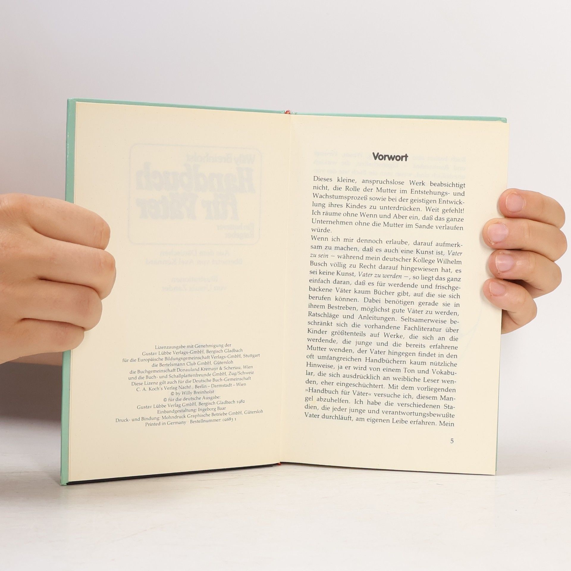 Willy Breinholst Handbuch für Väter
