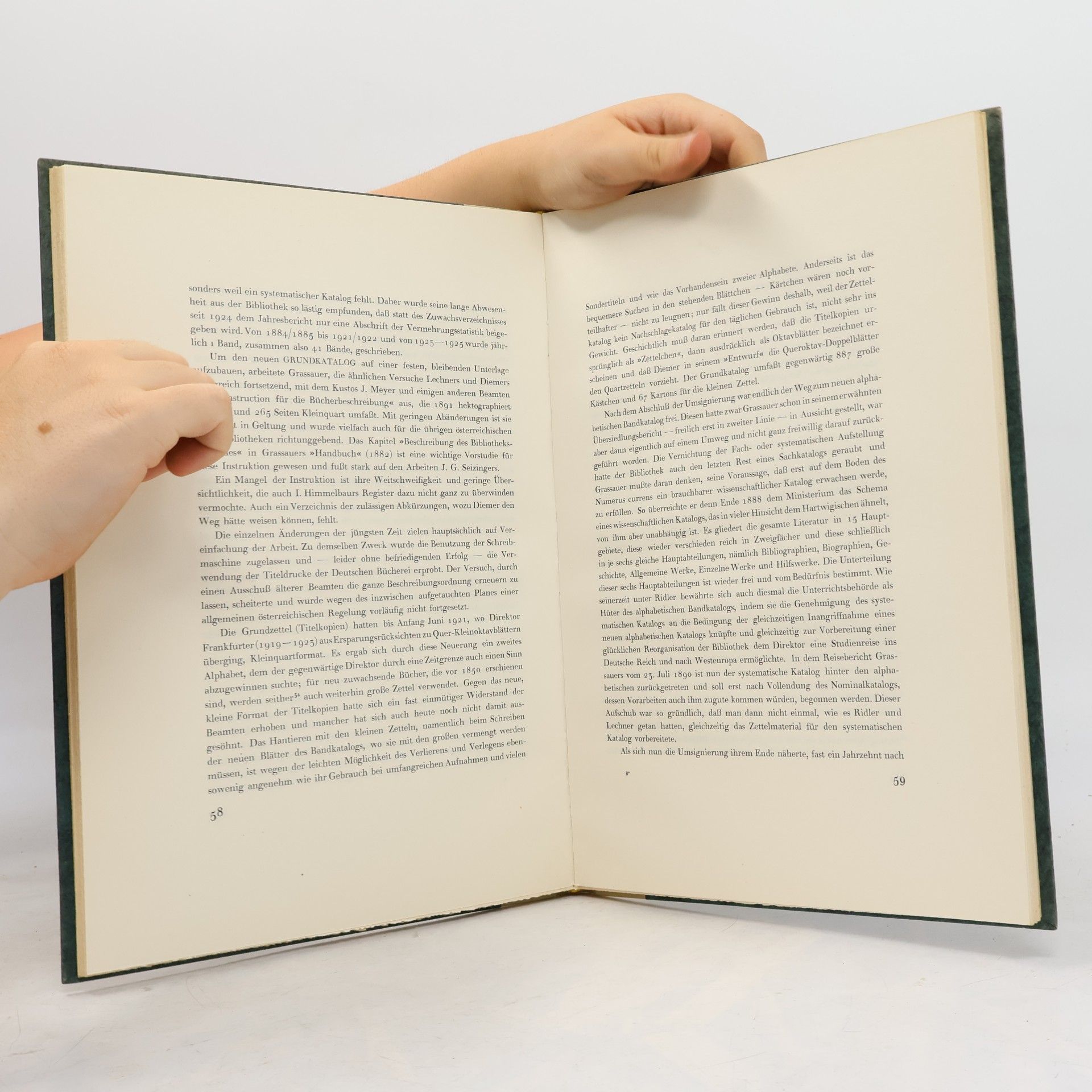 Alois Jesinger Kataloge und Aufstellung der Wiener Universitätsbibliothek in ihrer geschichtlichen Entwicklung