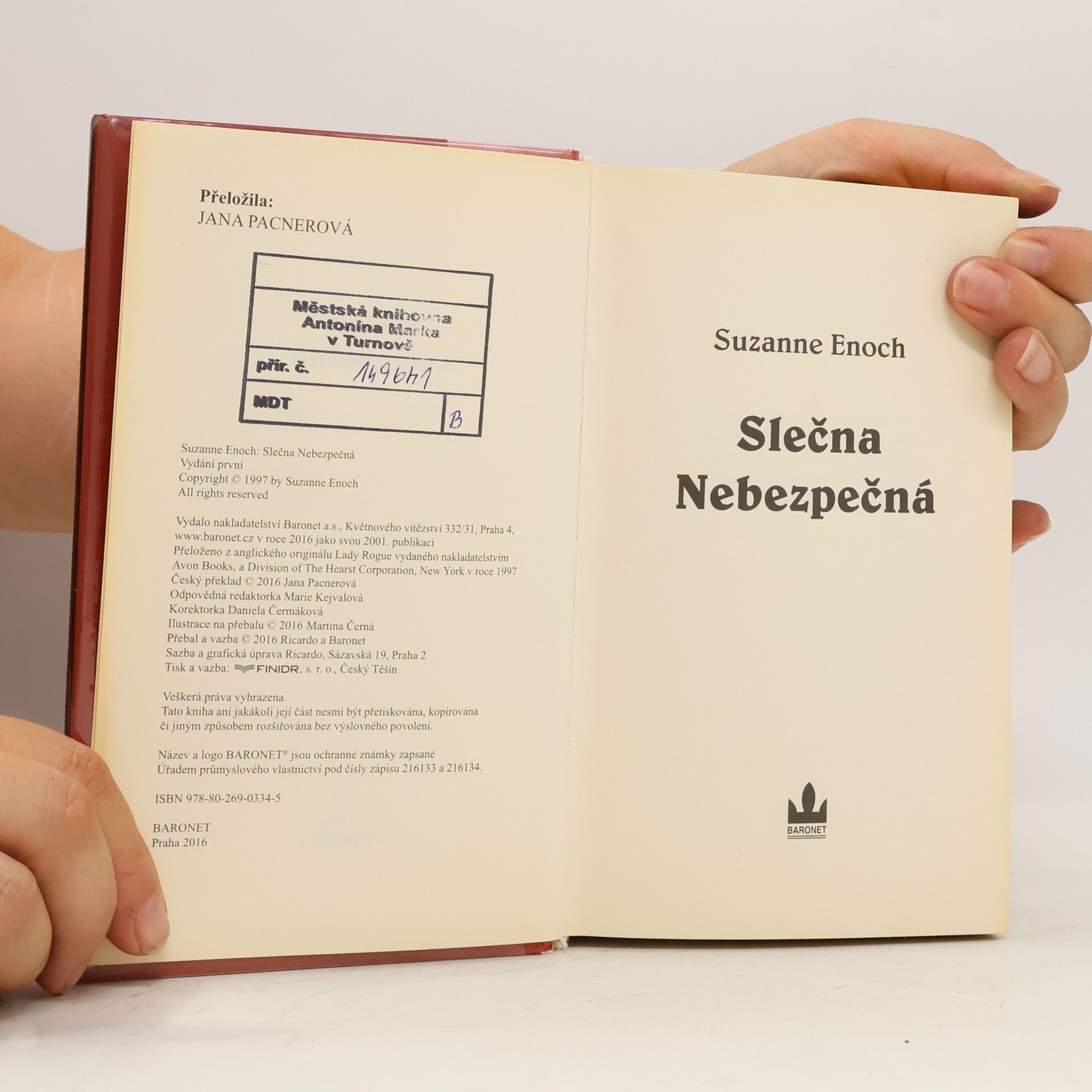 Suzanne Enoch Slečna Nebezpečná