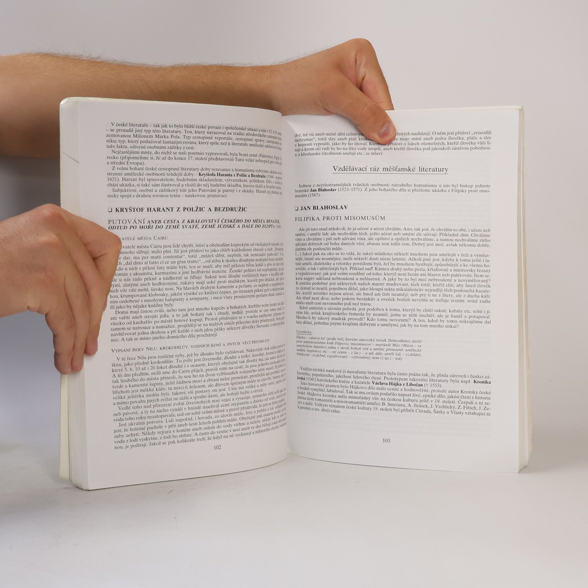 Bohuslav Hoffmann Čítanka k Přehledným dějinám literatury I.