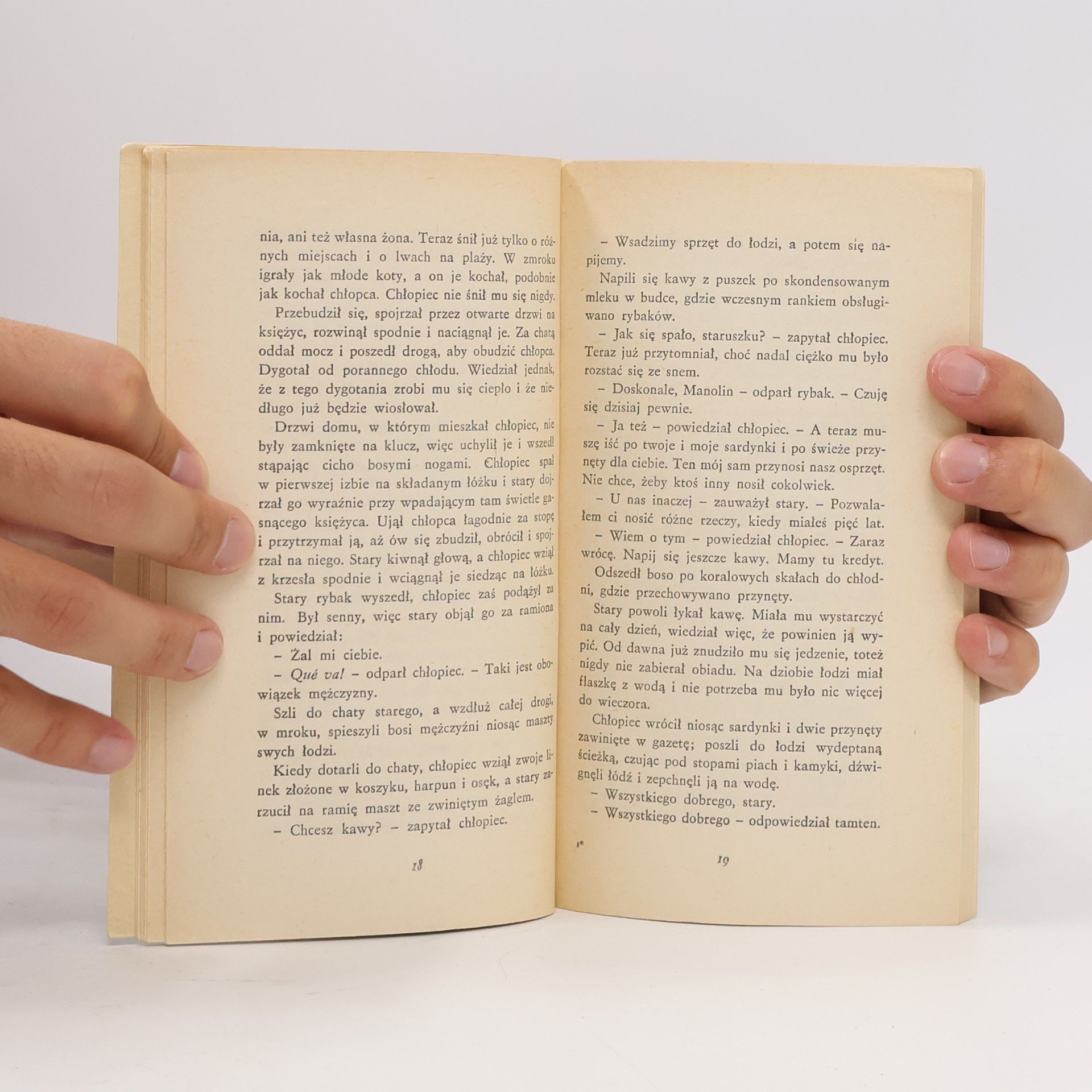 Ernest Hemingway Stary człowiek i morze