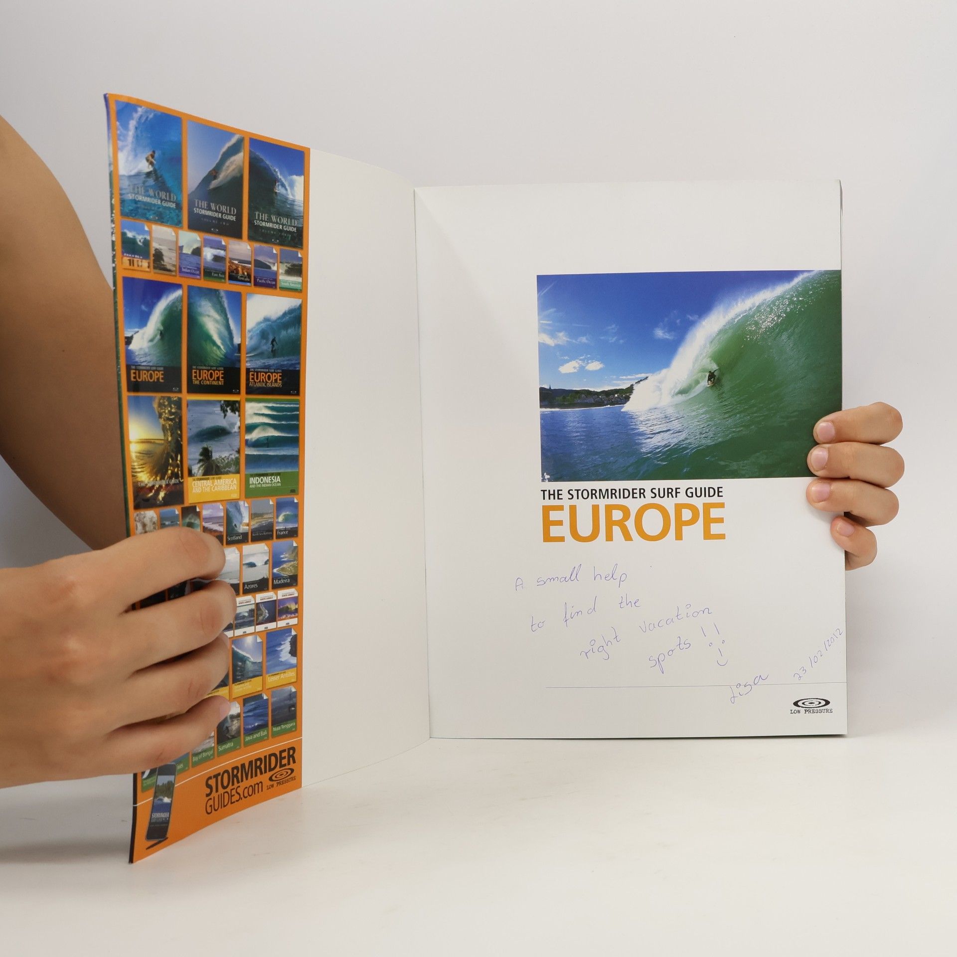 Low Pressure Publishing Ltd The Stormrider Surf Guide. Europe