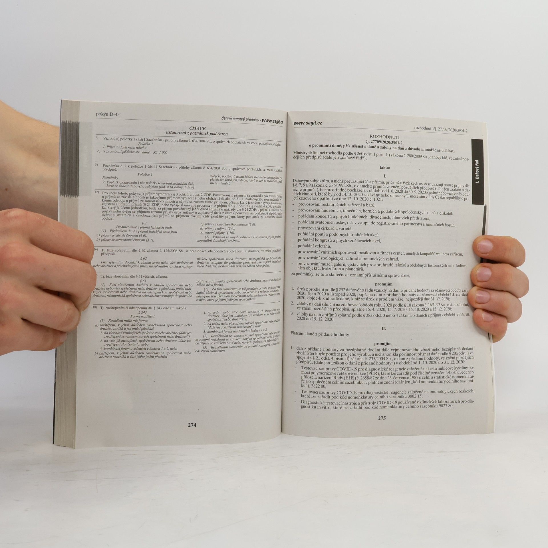Autorenkollektiv Daňový řád (zásadní změny daňového řádu od 1.1. 2021) ; Daňové poradenství (změny v souvislosti s praním peněz) ; Finanční správa ČR ; Mezinárodní spolupráce [ÚZ 2021 č. 1410] :
