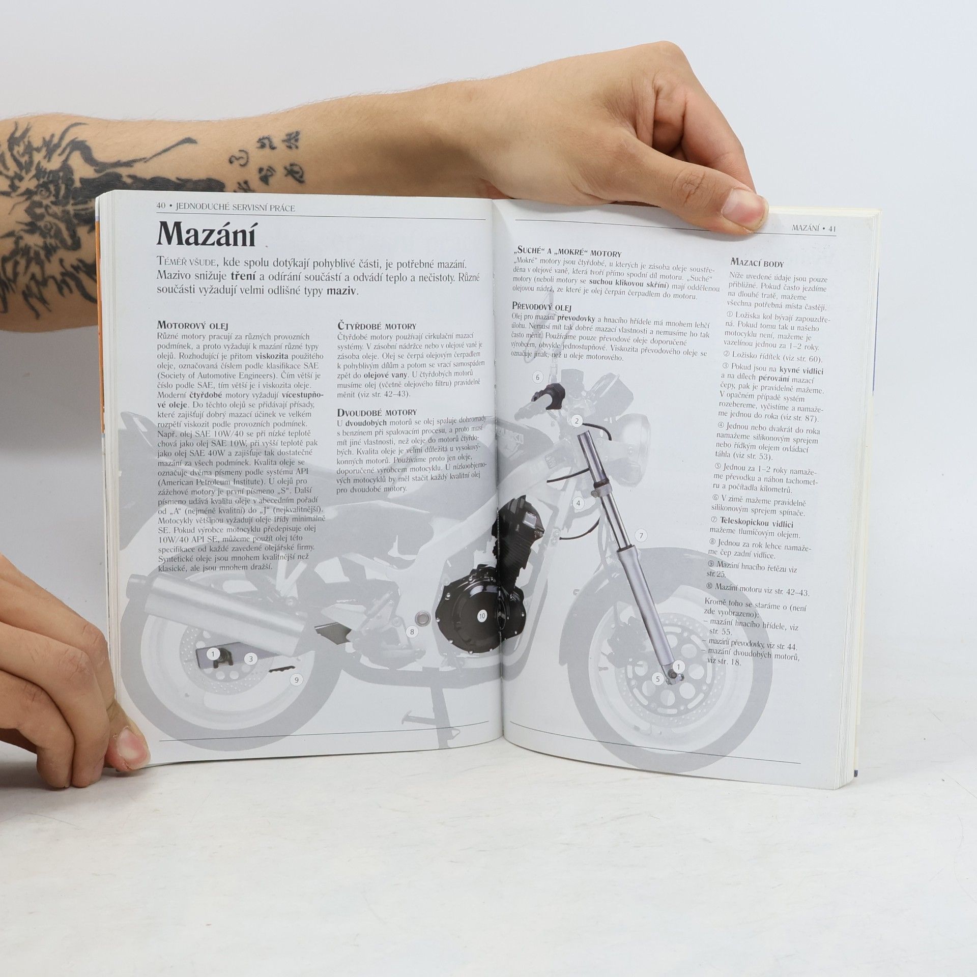 Hugo Wilson Údržba a opravy motocyklů a skútrů