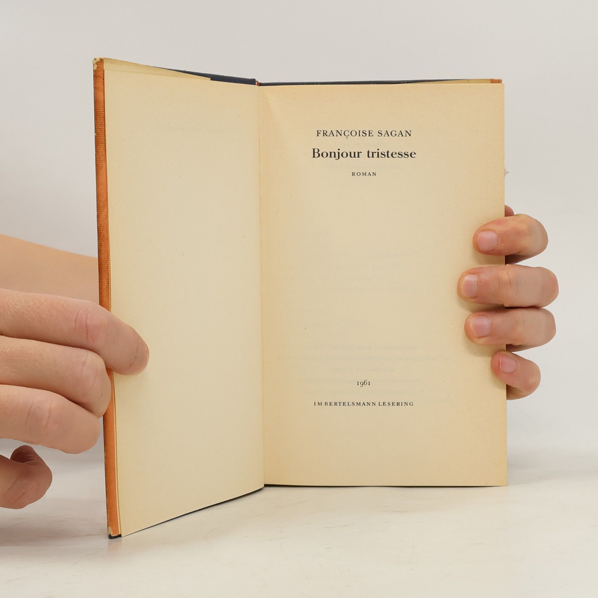 Françoise Sagan Bonjour tristesse