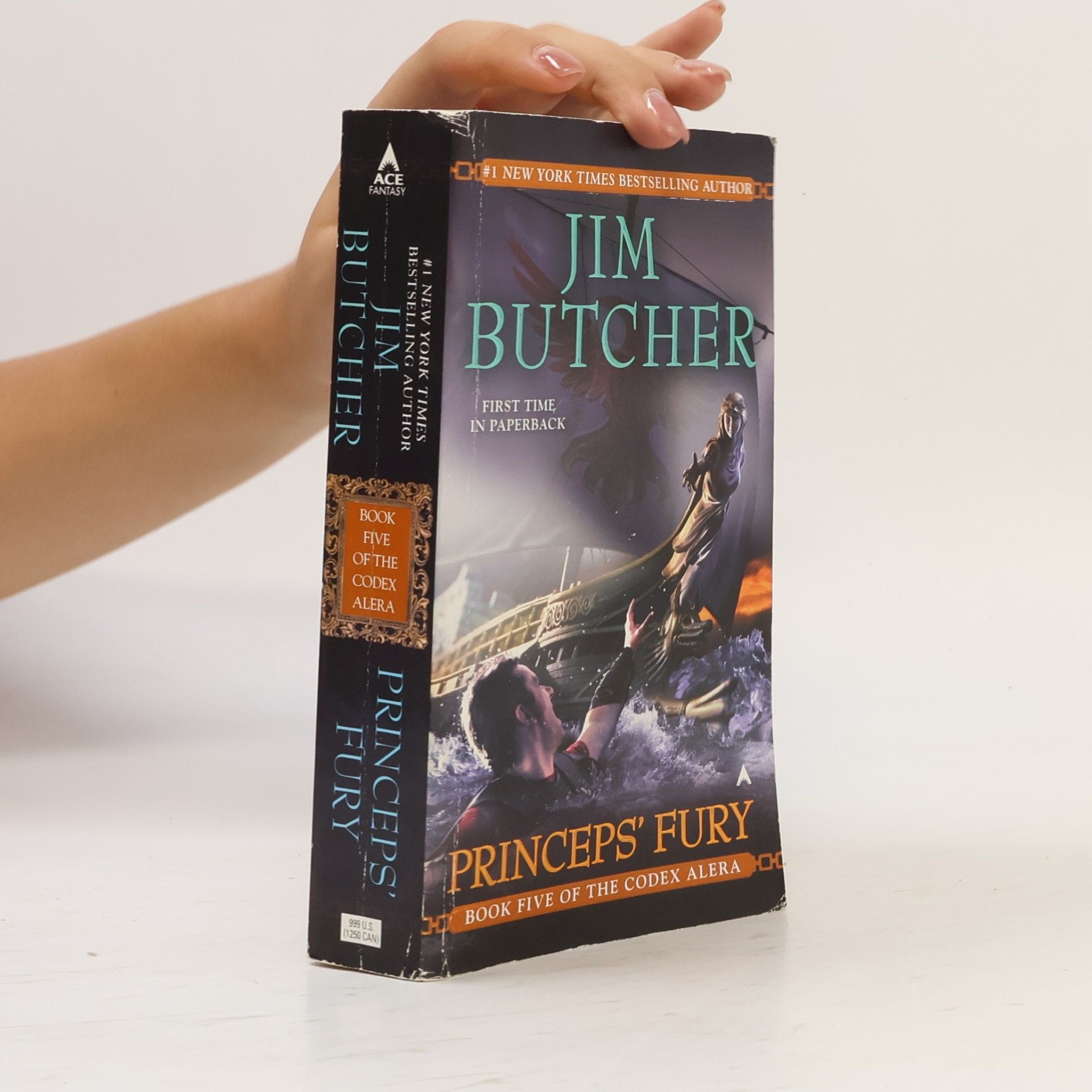 Jim Butcher Princeps' Fury. Die Befreier von Canea, englische Ausgabe