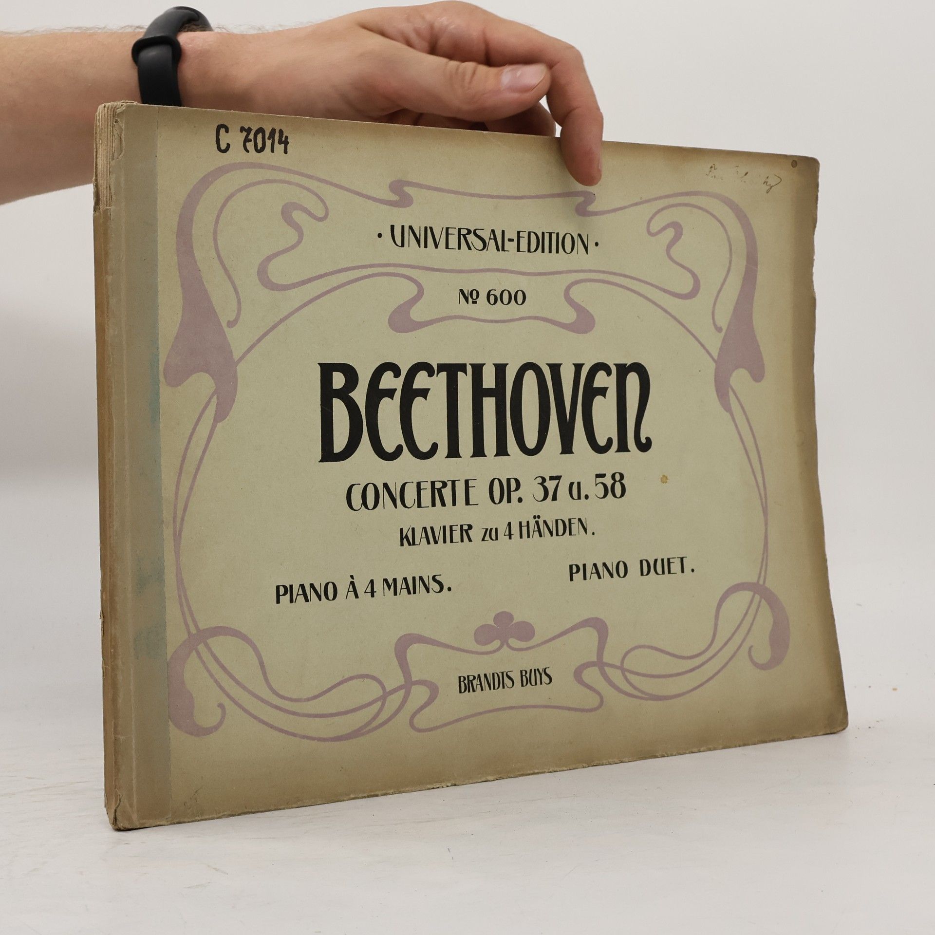 Ludwig van Beethoven Beethoven: Concerte Op. 37 u. 58 (Klavier zu 4 Händen)