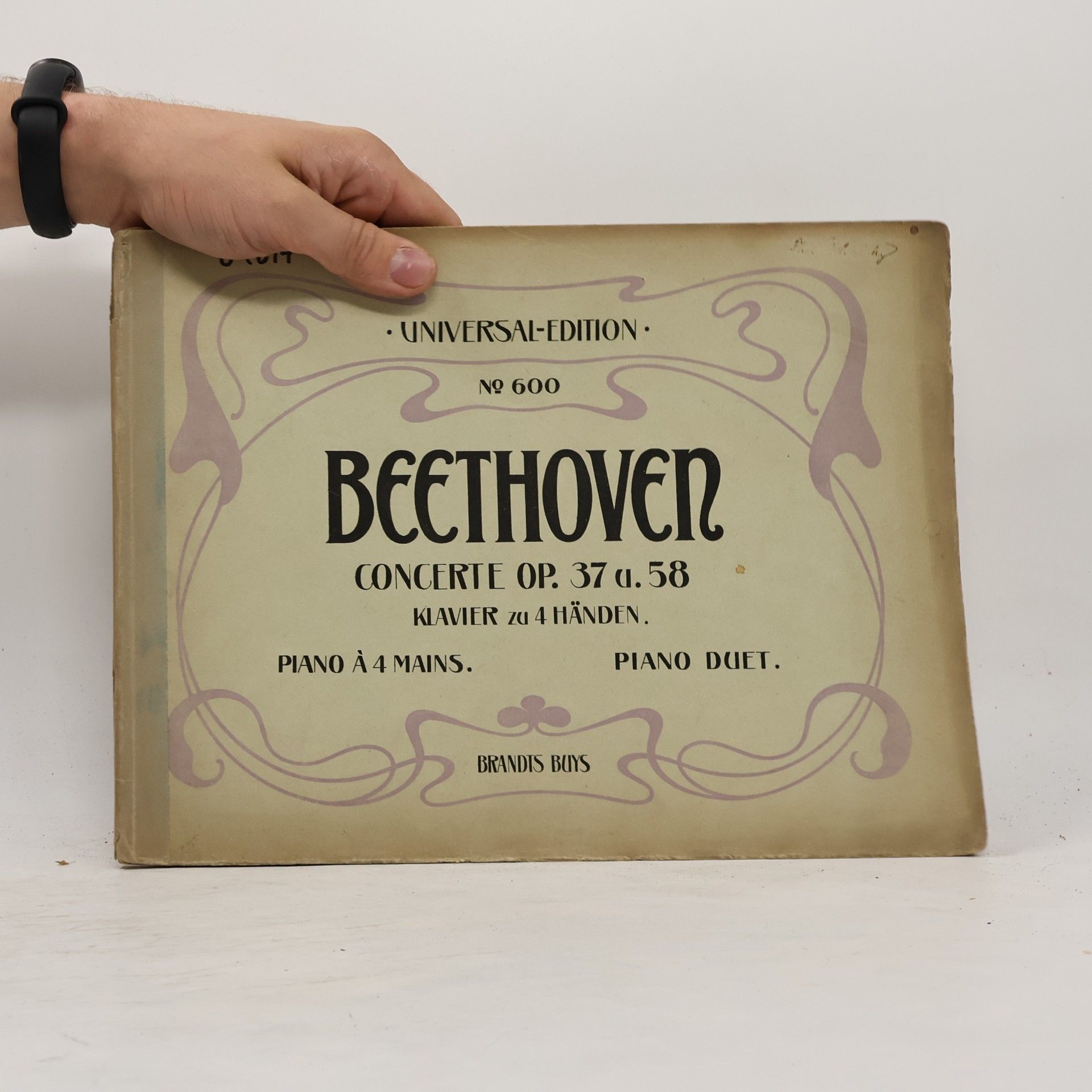 Ludwig van Beethoven Beethoven: Concerte Op. 37 u. 58 (Klavier zu 4 Händen)