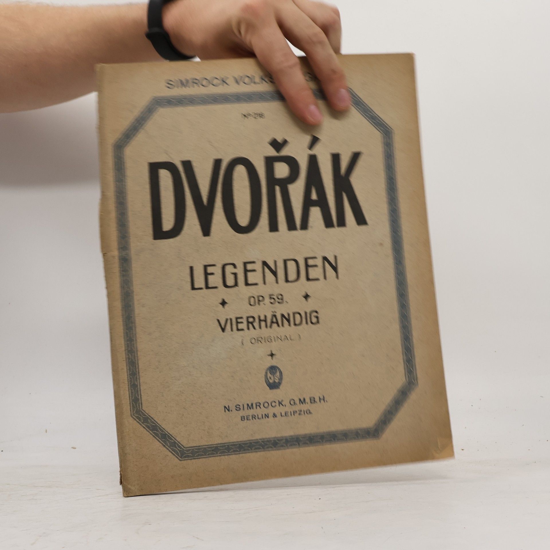 Antonín Dvořák Legenden op. 59