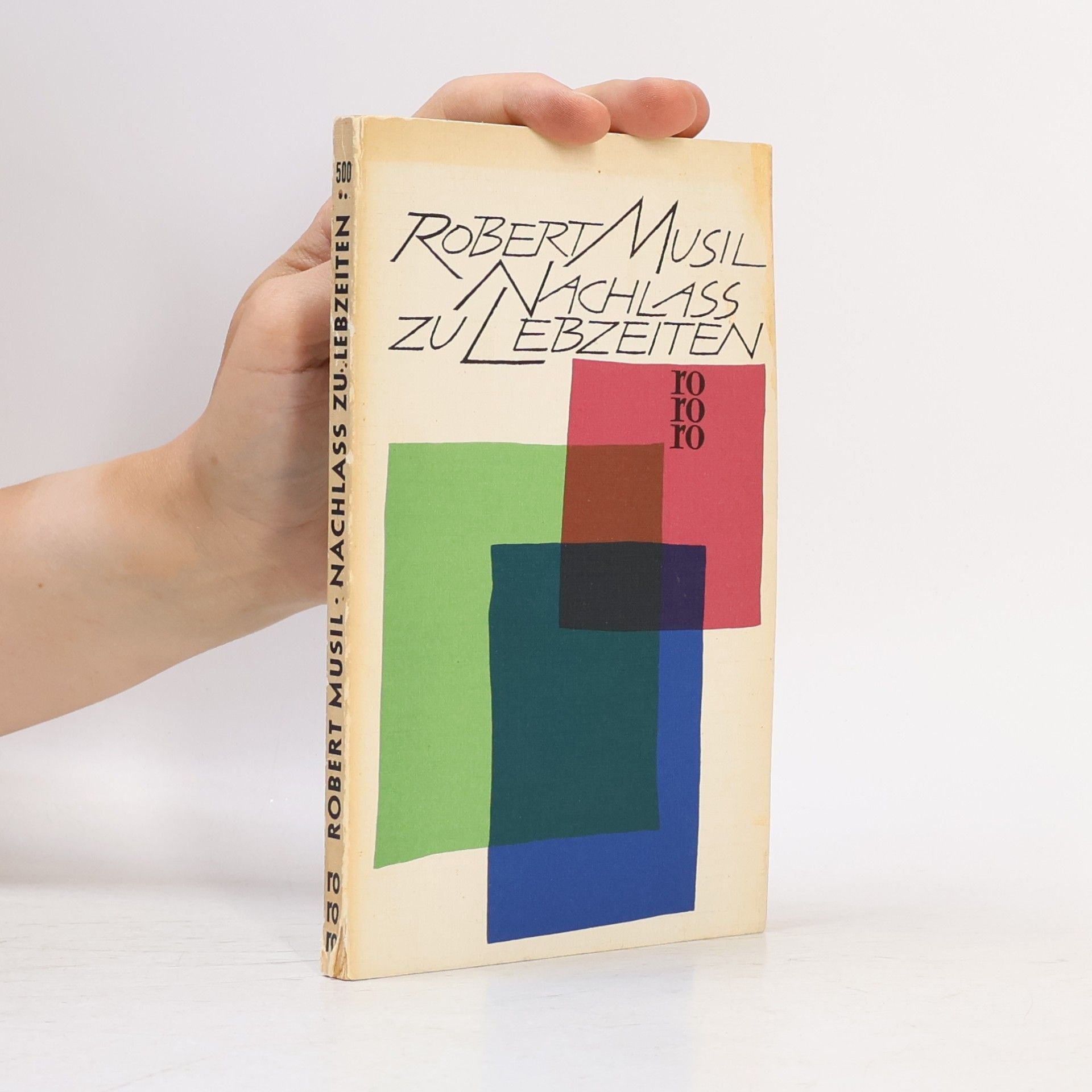 Robert Musil Nachlass zu Lebzeiten