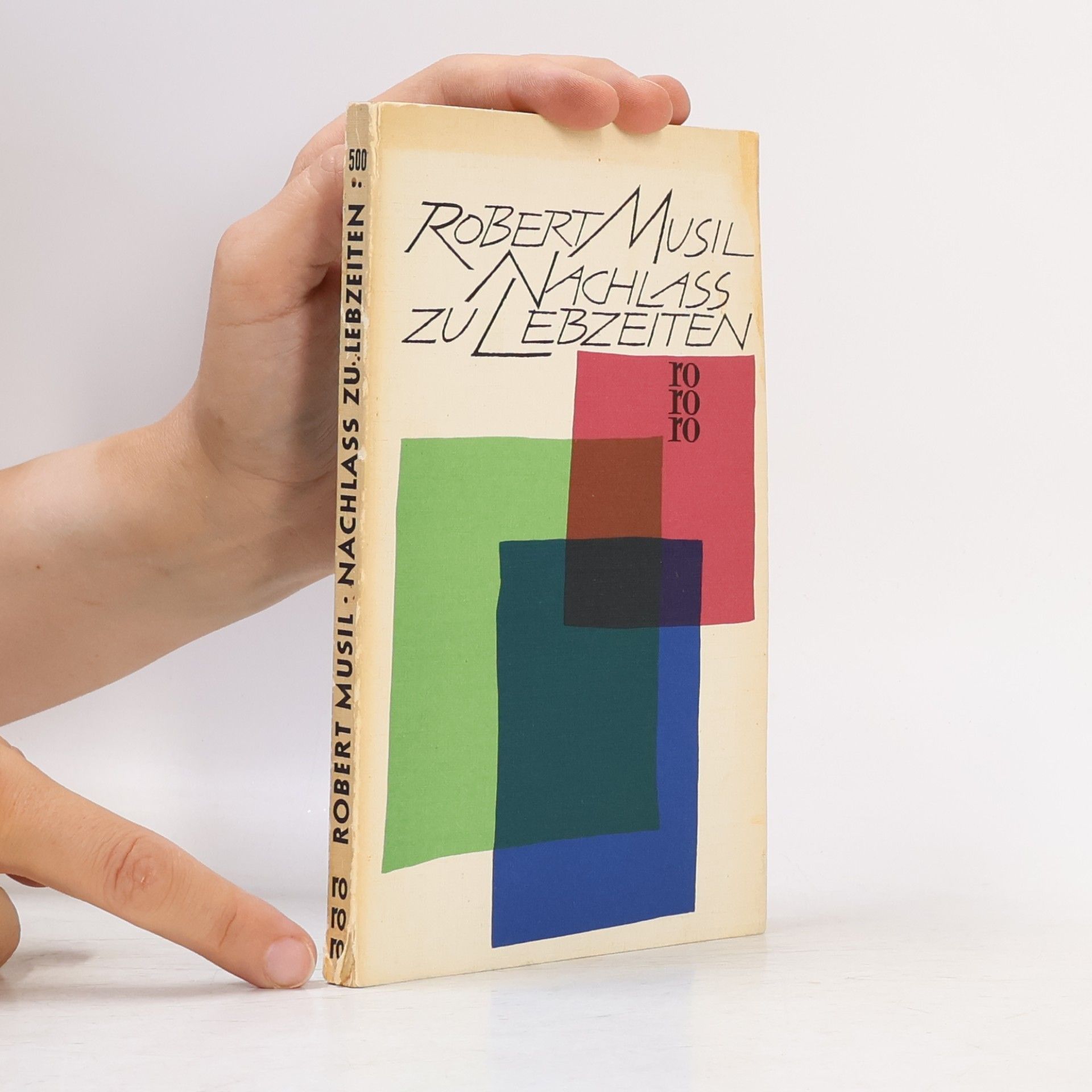 Robert Musil Nachlass zu Lebzeiten