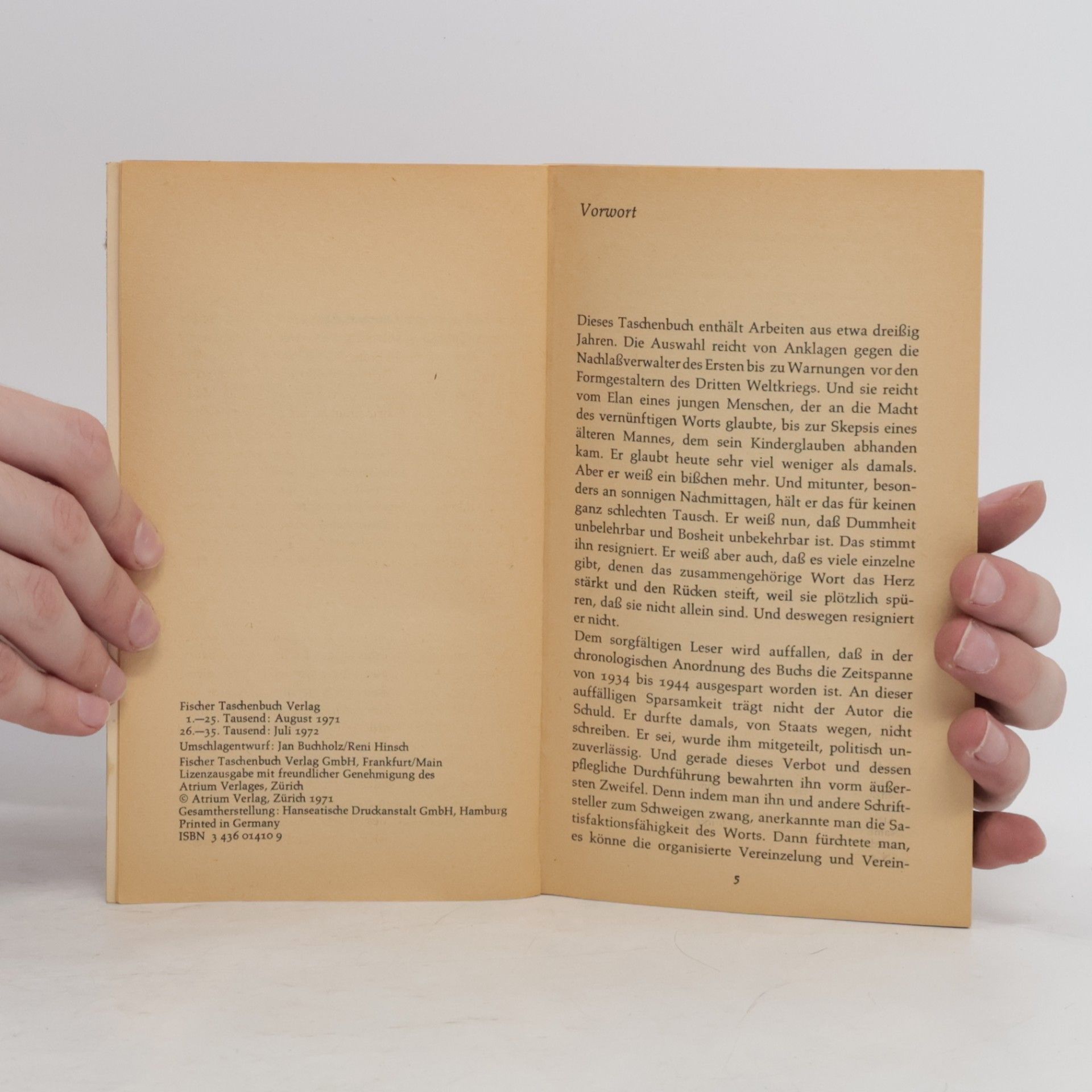 Erich Kästner Wer nicht hören will, muss lesen