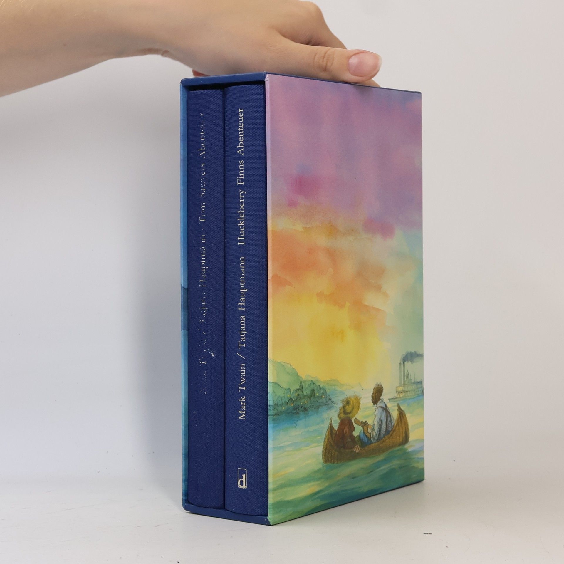 Mark Twain Die Abenteuer von Tom Sawyer und Huckleberry Finn, 2 Bde.