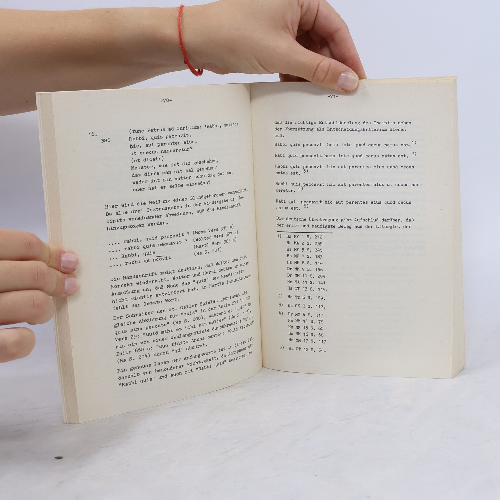 Hermann Manfred Pflanz Die lateinischen Textgrundlagen des St. Galler Passionsspieles in der mittelalterlichen Liturgie