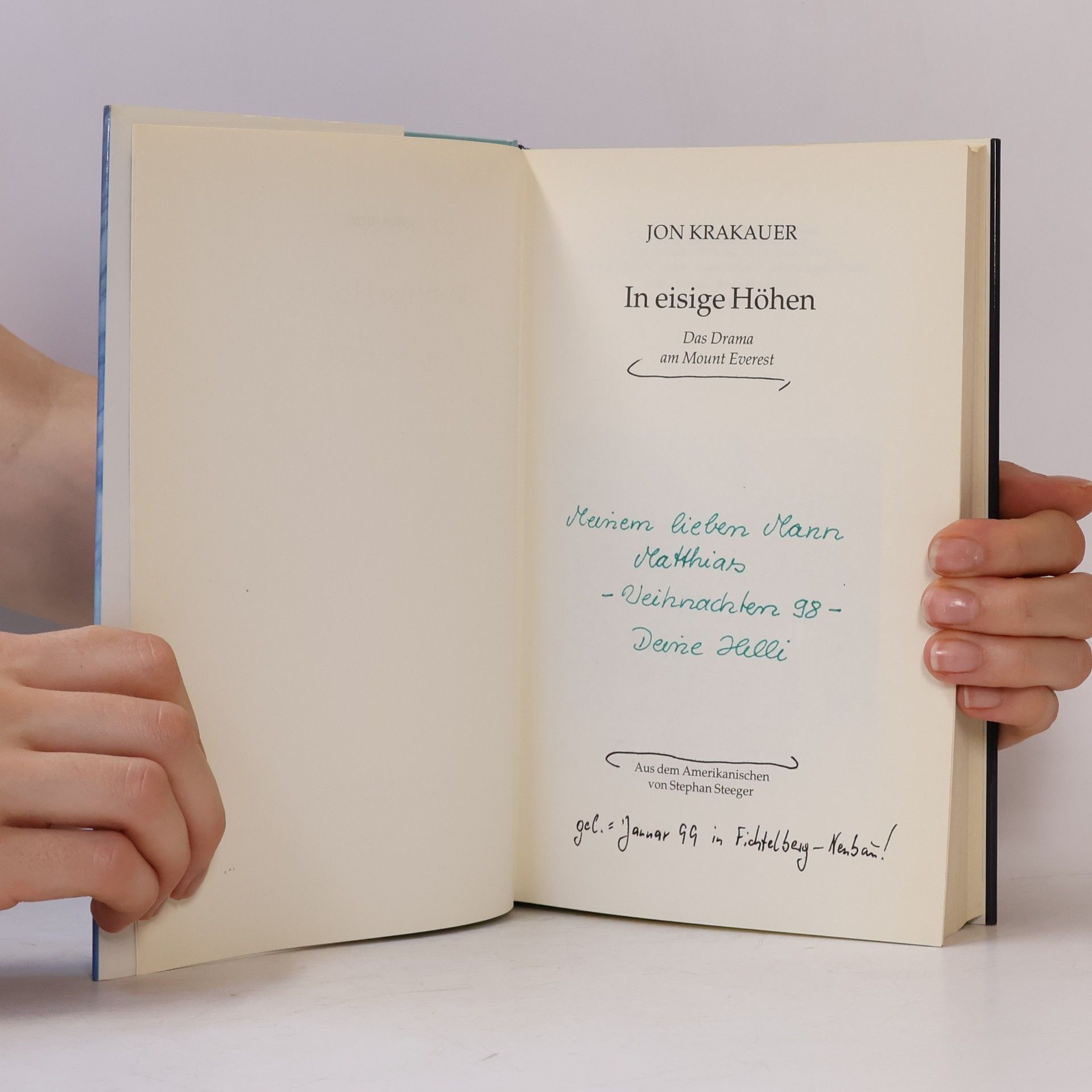 Jon Krakauer In eisige Höhen