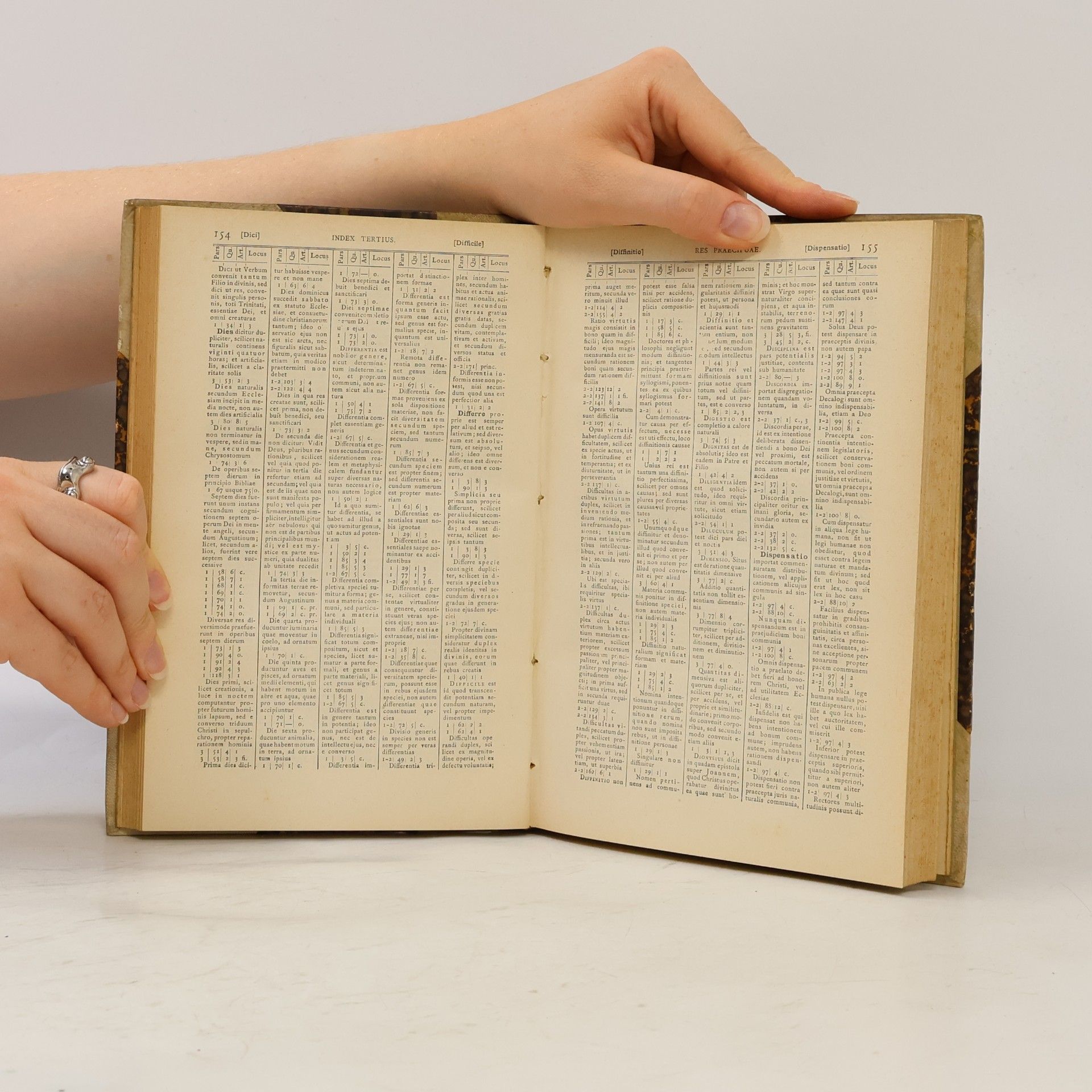 Thomas von Aquin Summa Theologica. Indices - Lexicon