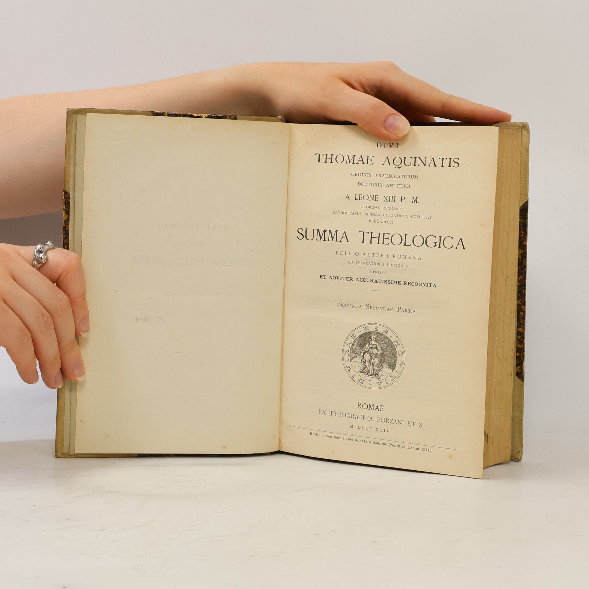 Thomas von Aquin Summa Theologica. Secunda secundae partis